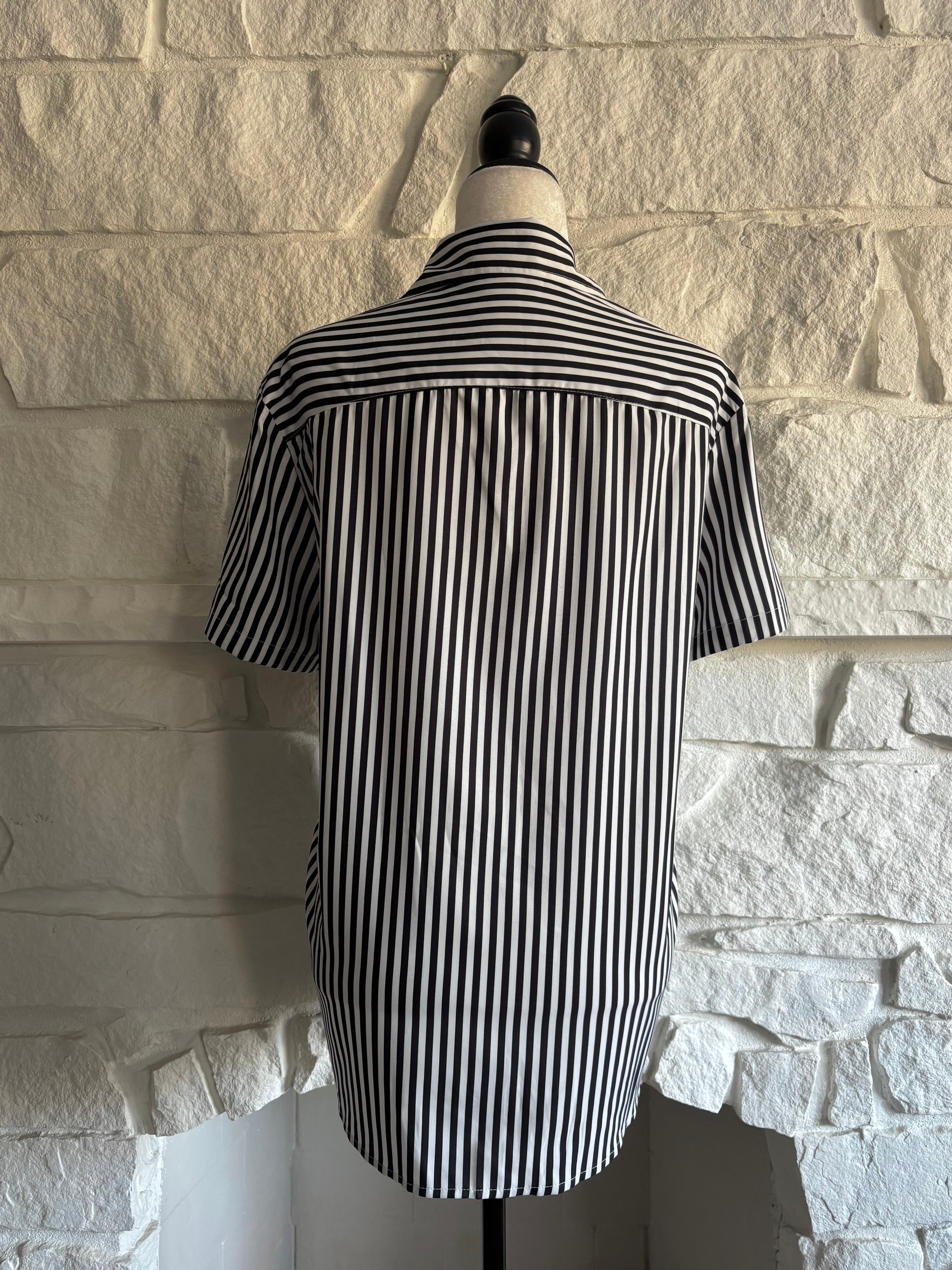 Striped Button-Up Top