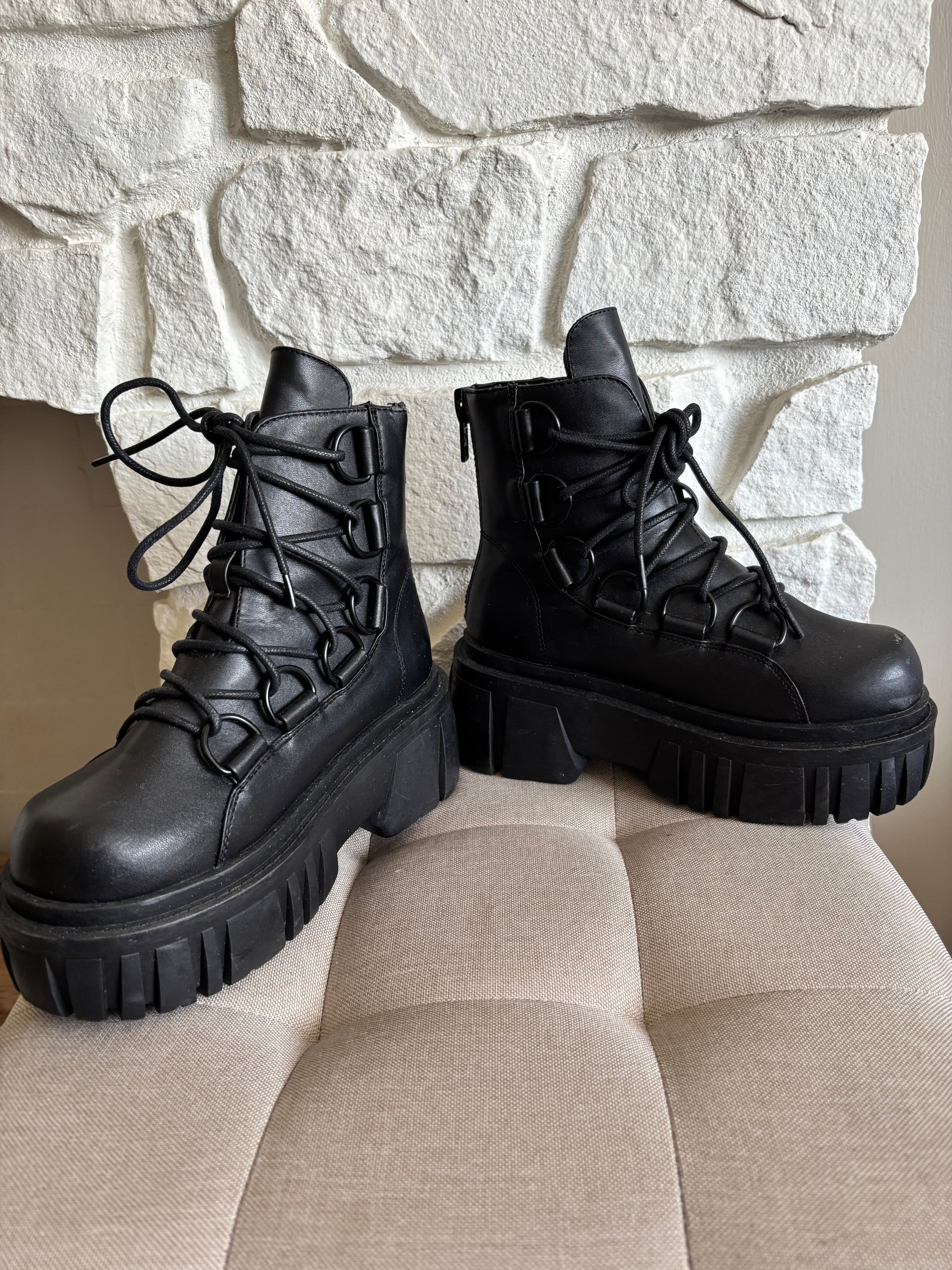 Platform Ankle Boots