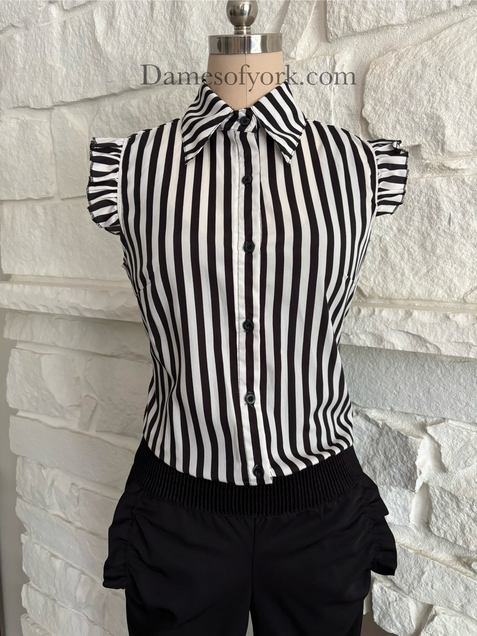 Pinstripe Jumpsuit