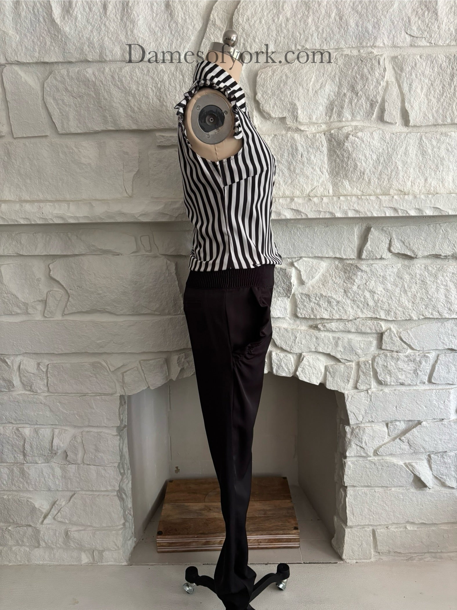 Pinstripe Jumpsuit