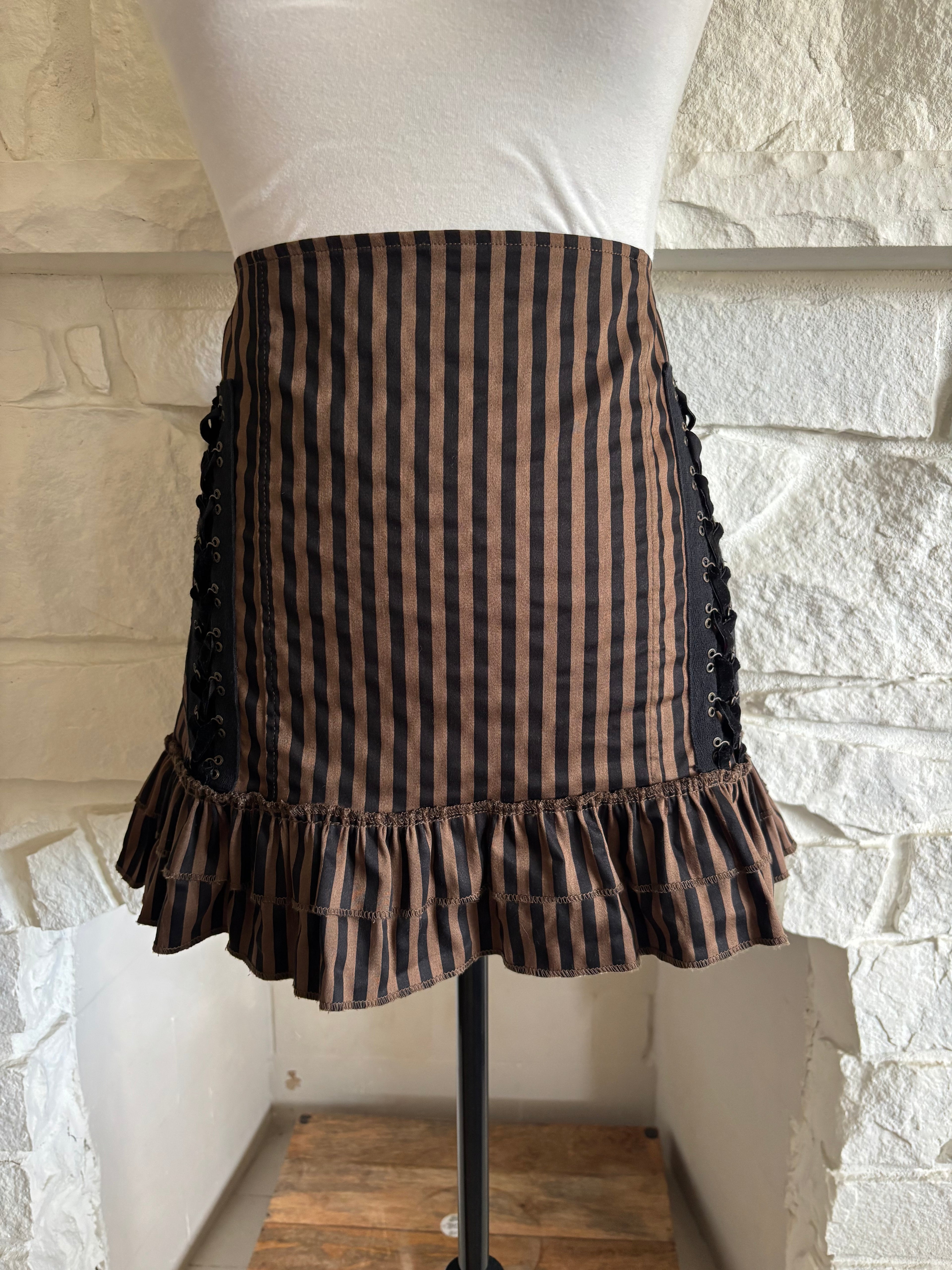 Steampunk Mini Skirt