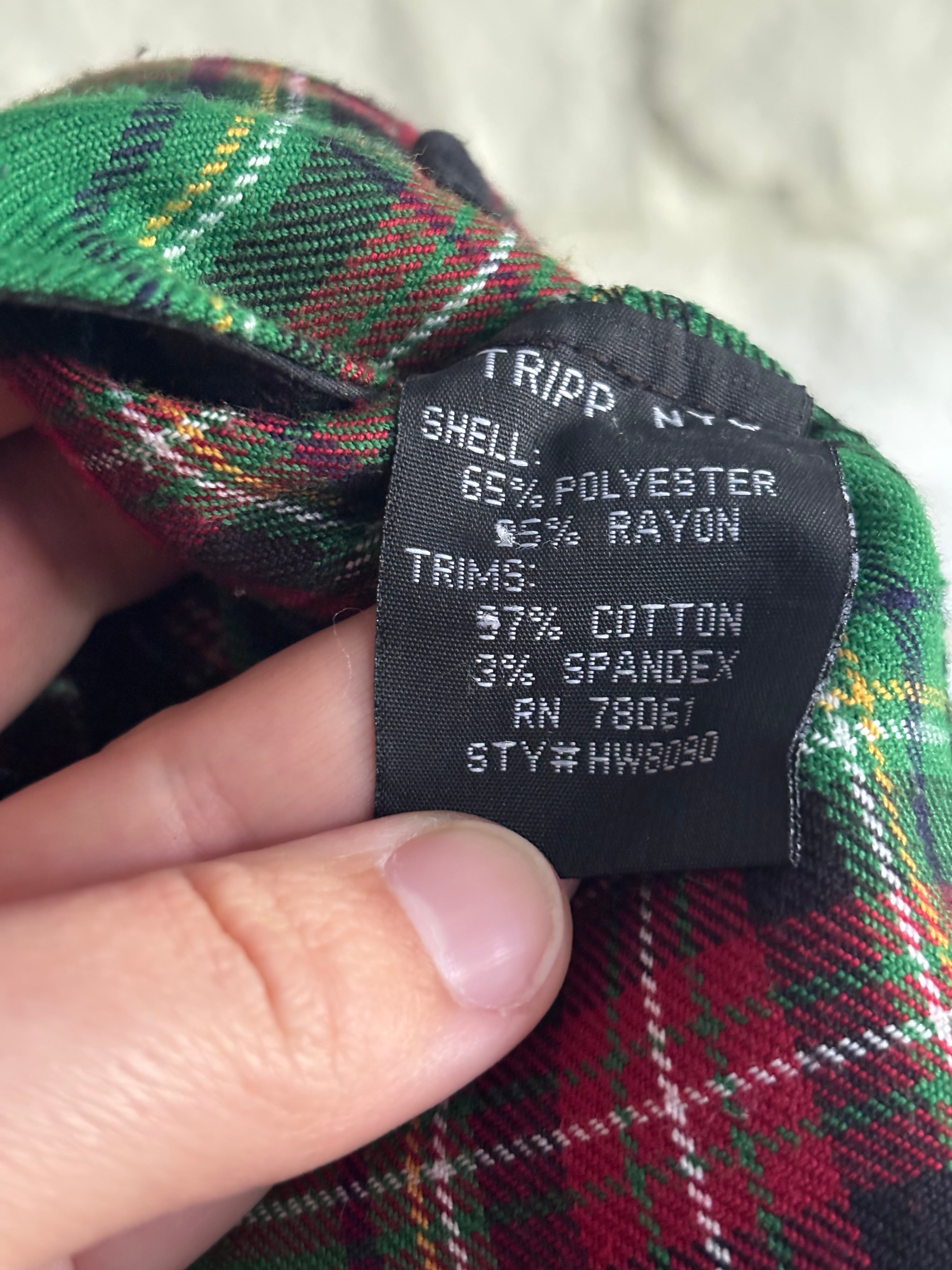 Pleated Mini Skirt with Punk Belt