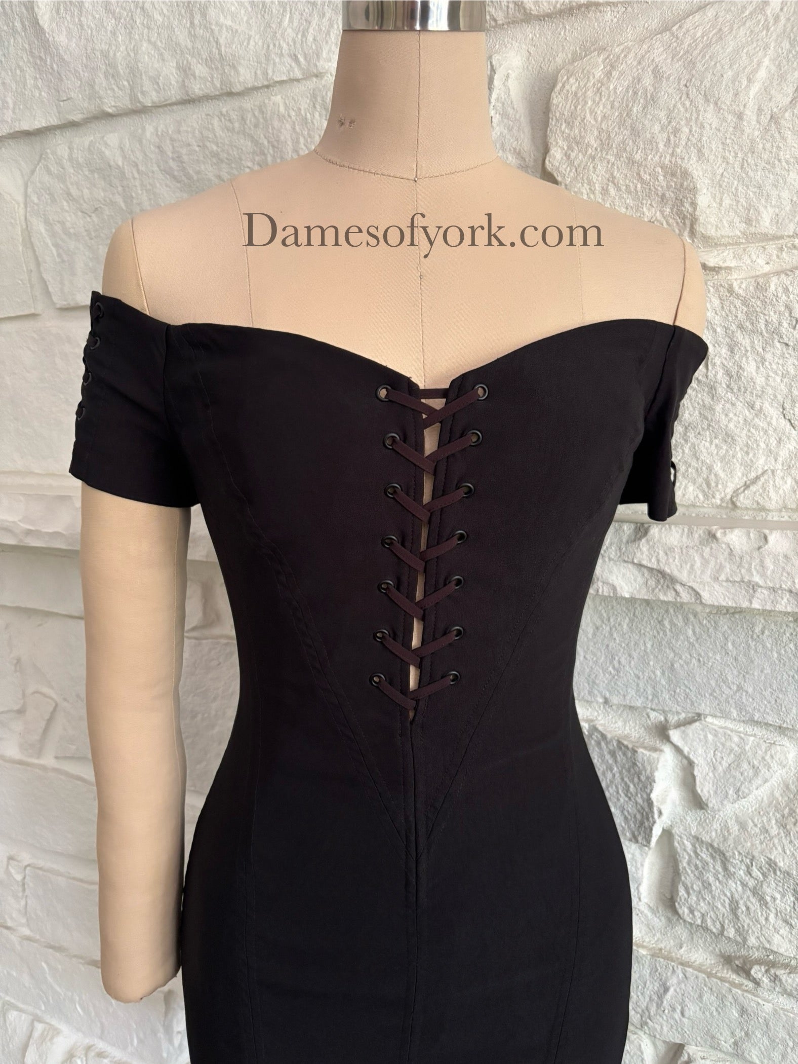 Dress with Corset Sleeve
