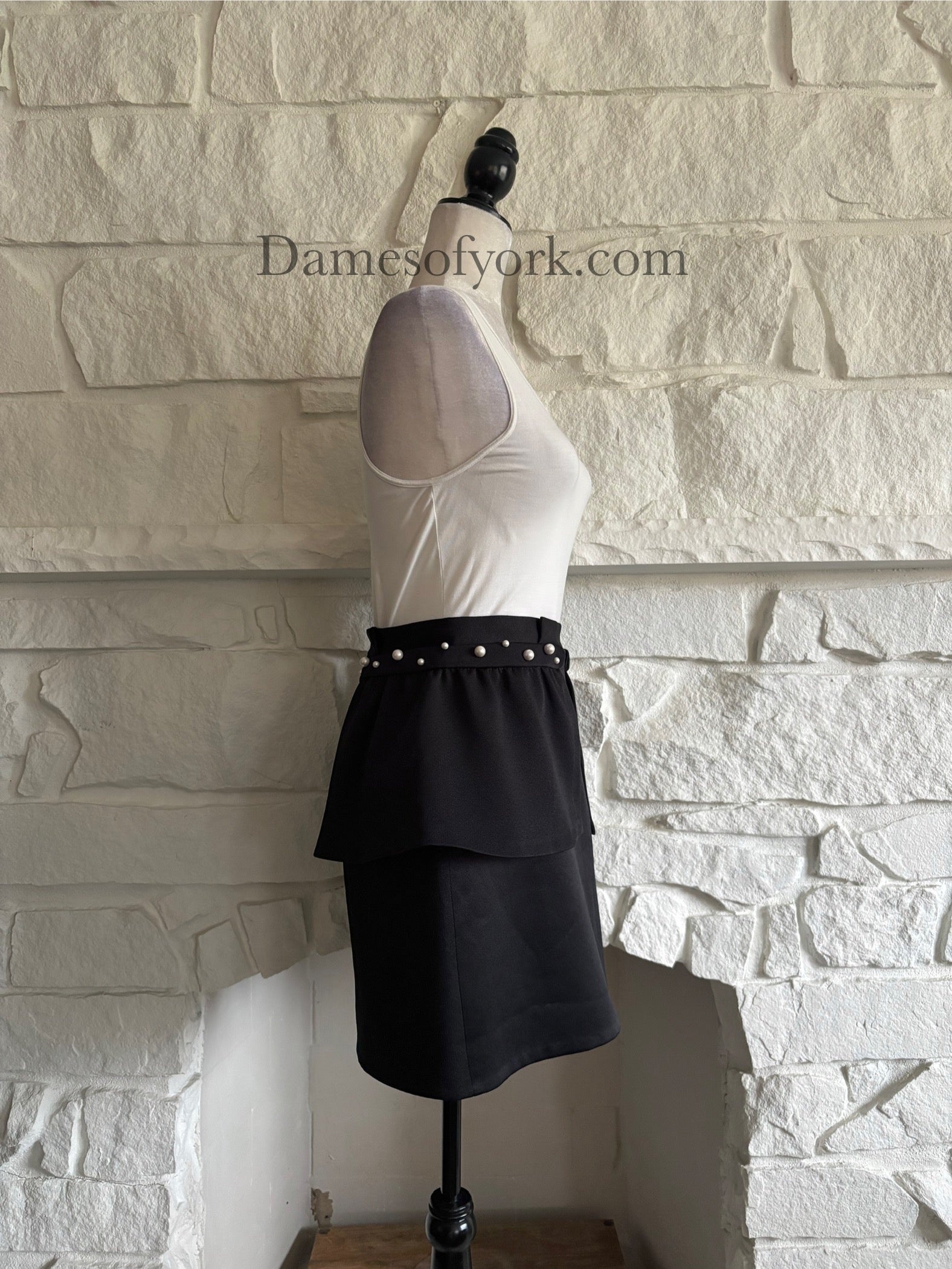 Pearlcrest Peplum Skirt