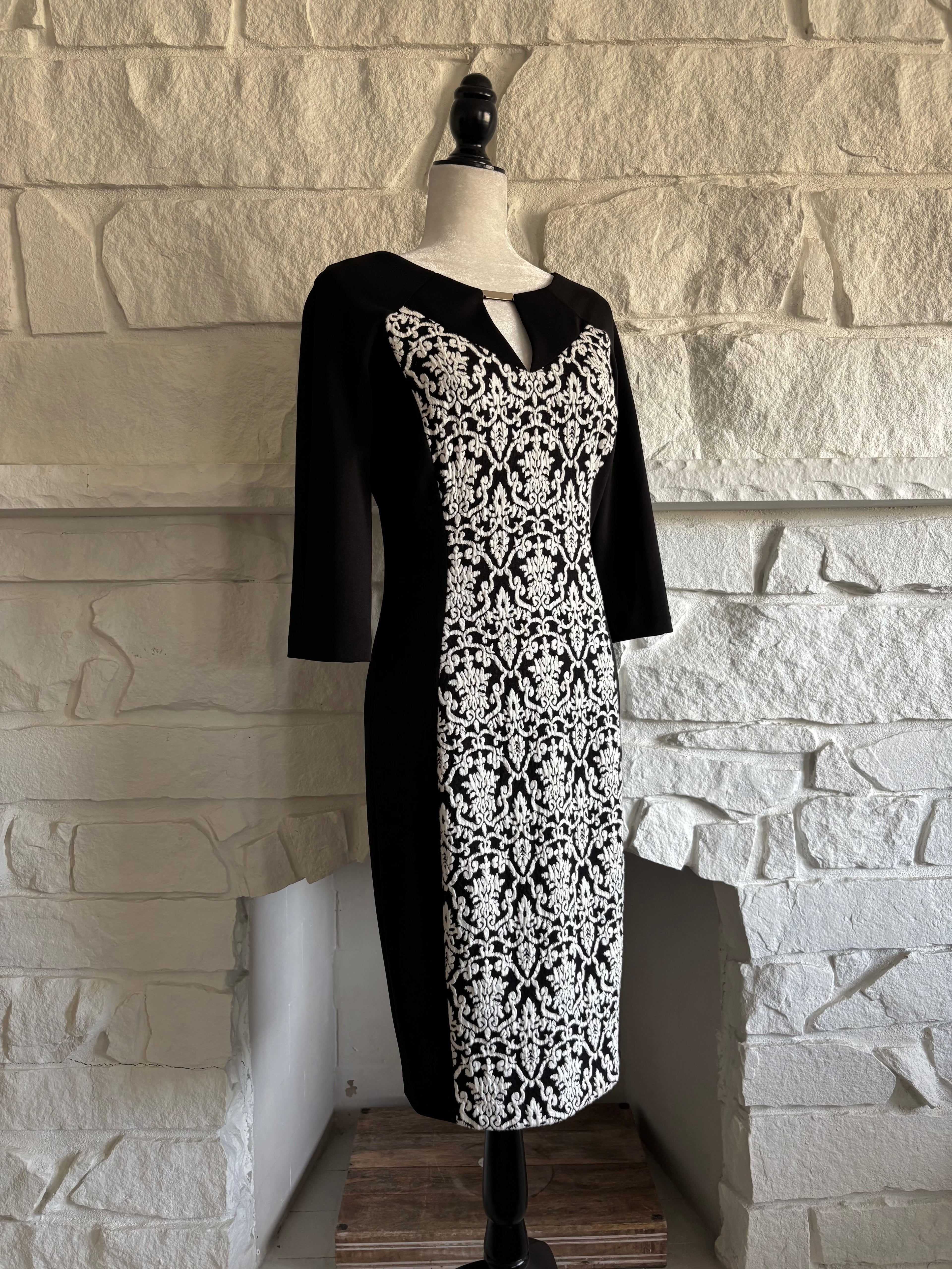 Jax Damask Dress