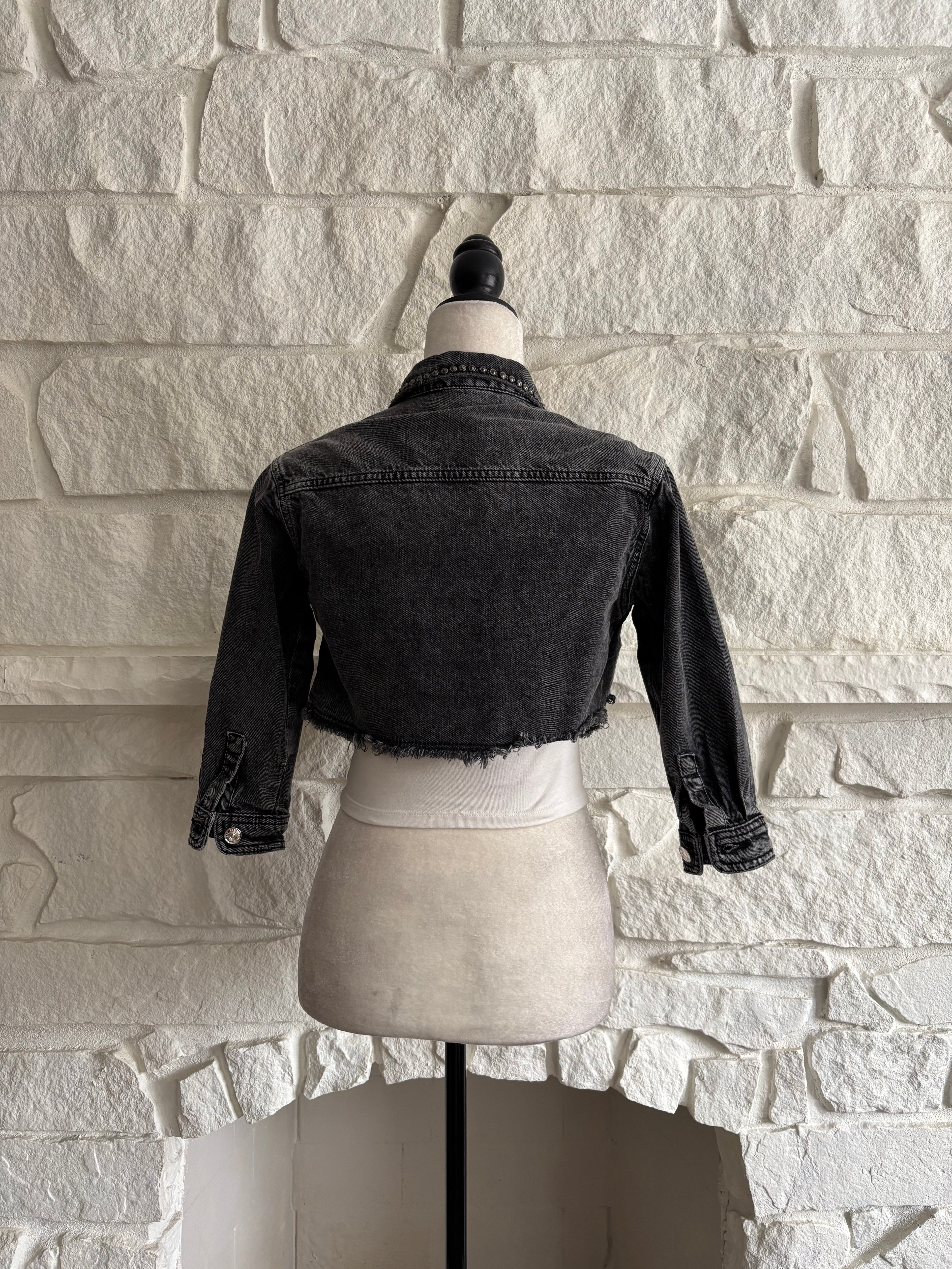 Cropped Denim Jacket