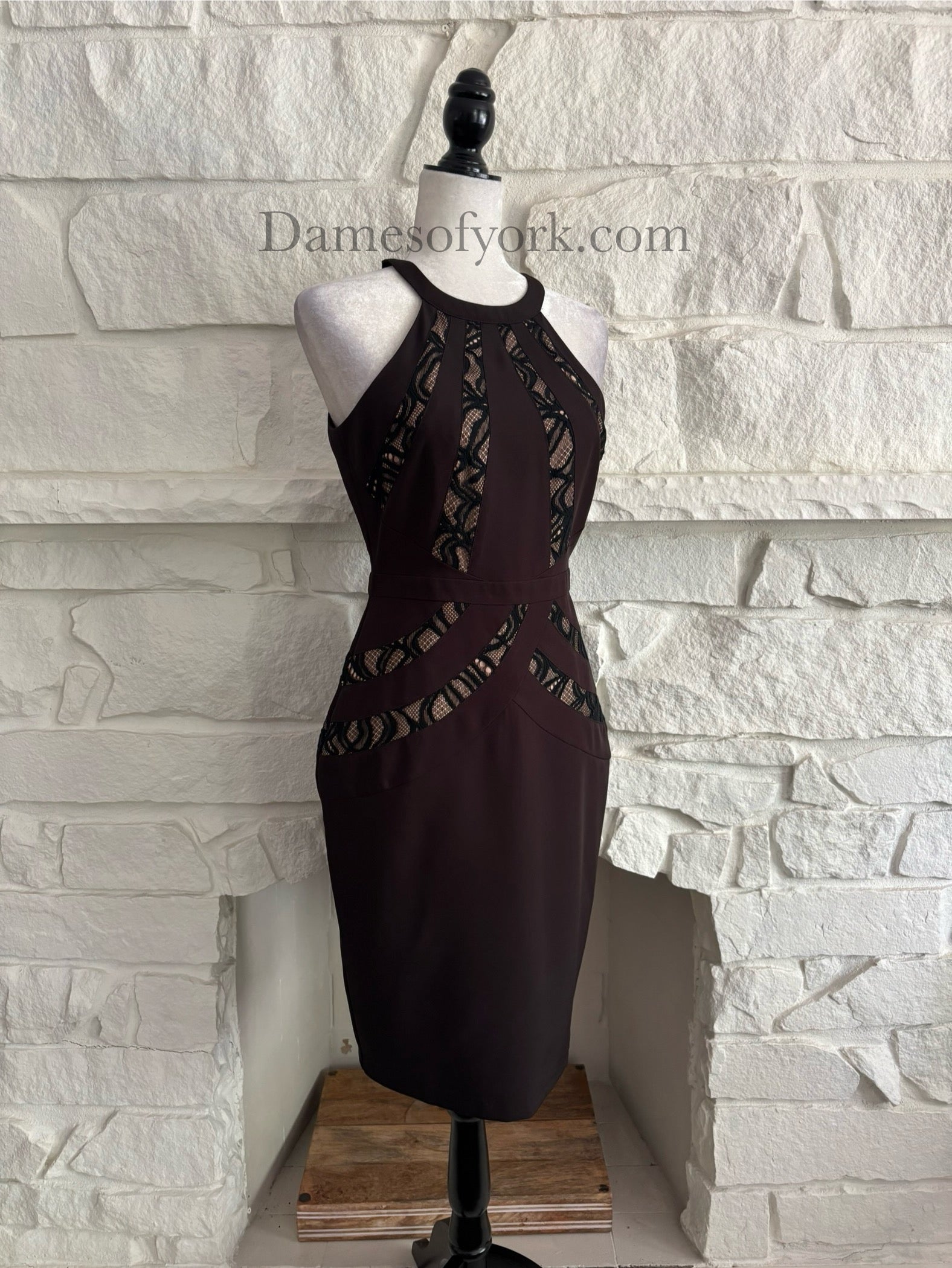 Soft Threat Halter Dress