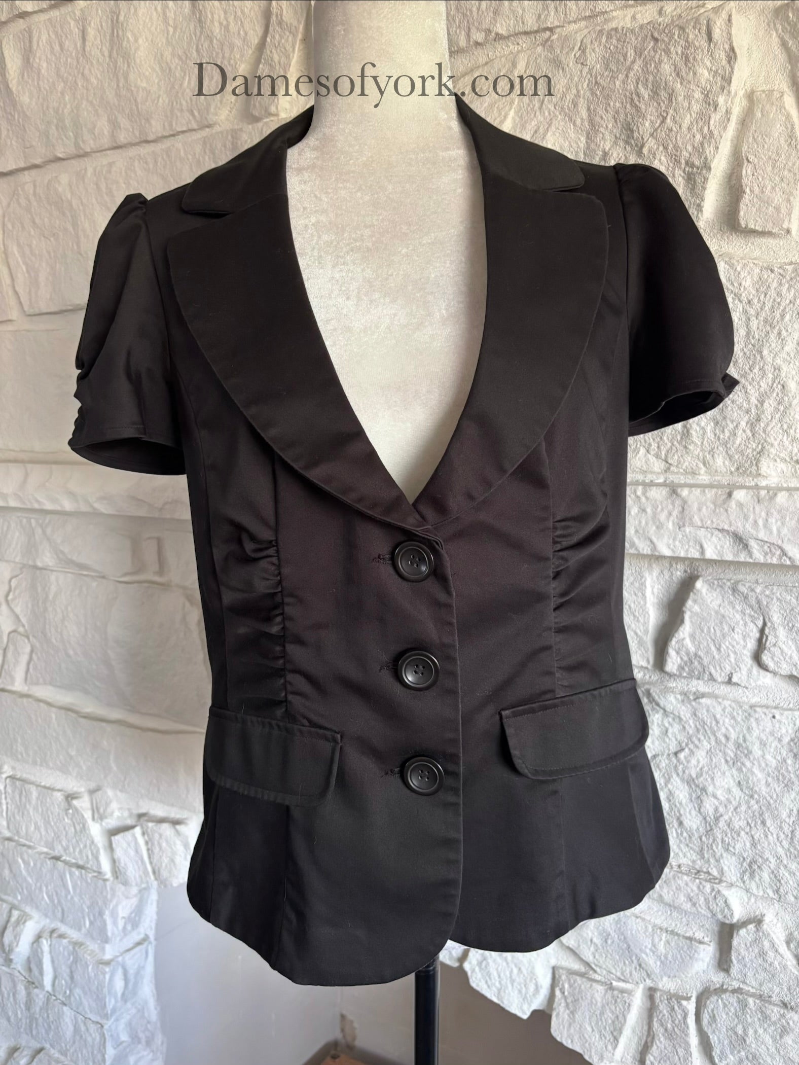 Veilline Ruched Blazer