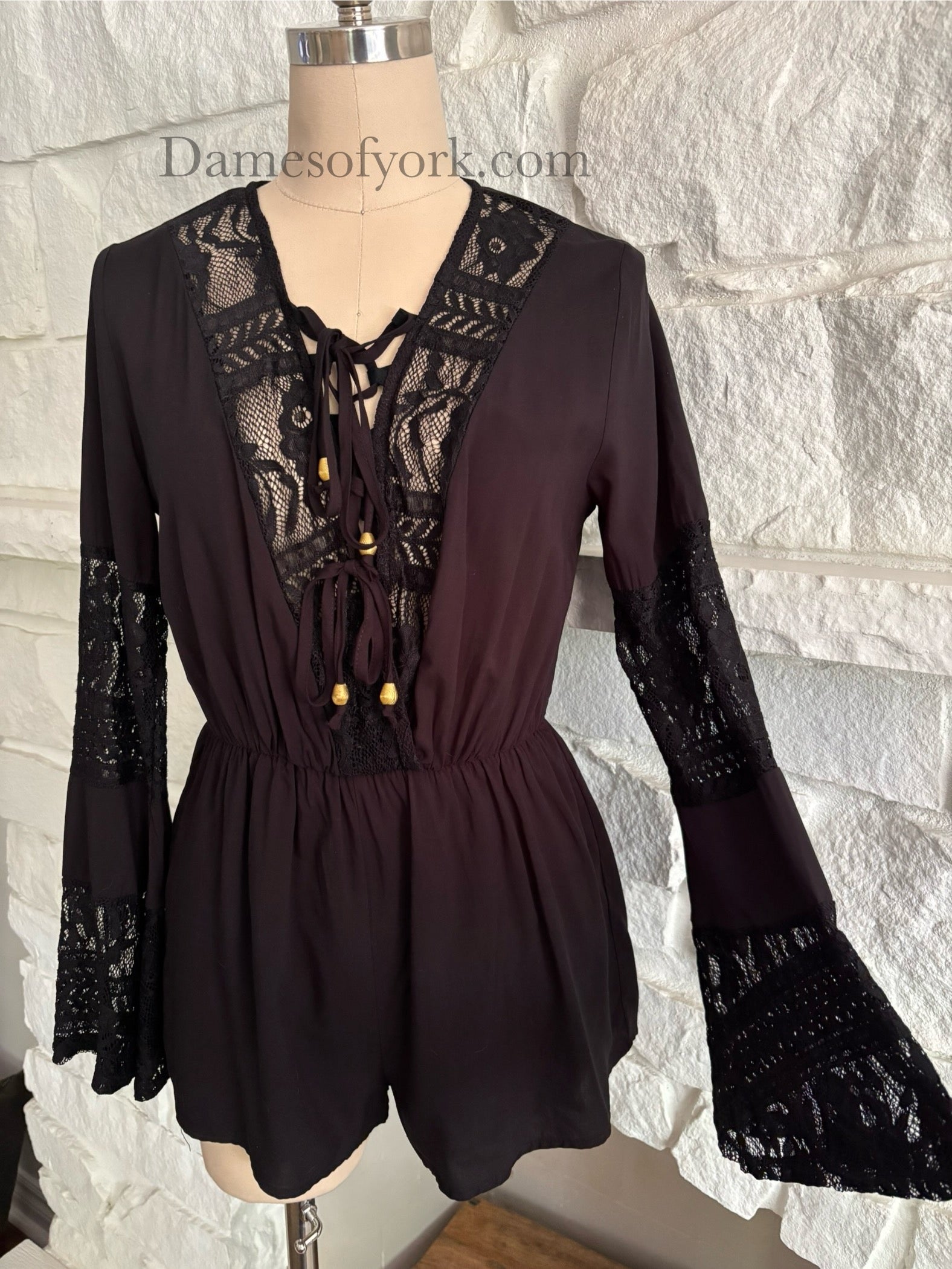 Midnight Meadow Romper