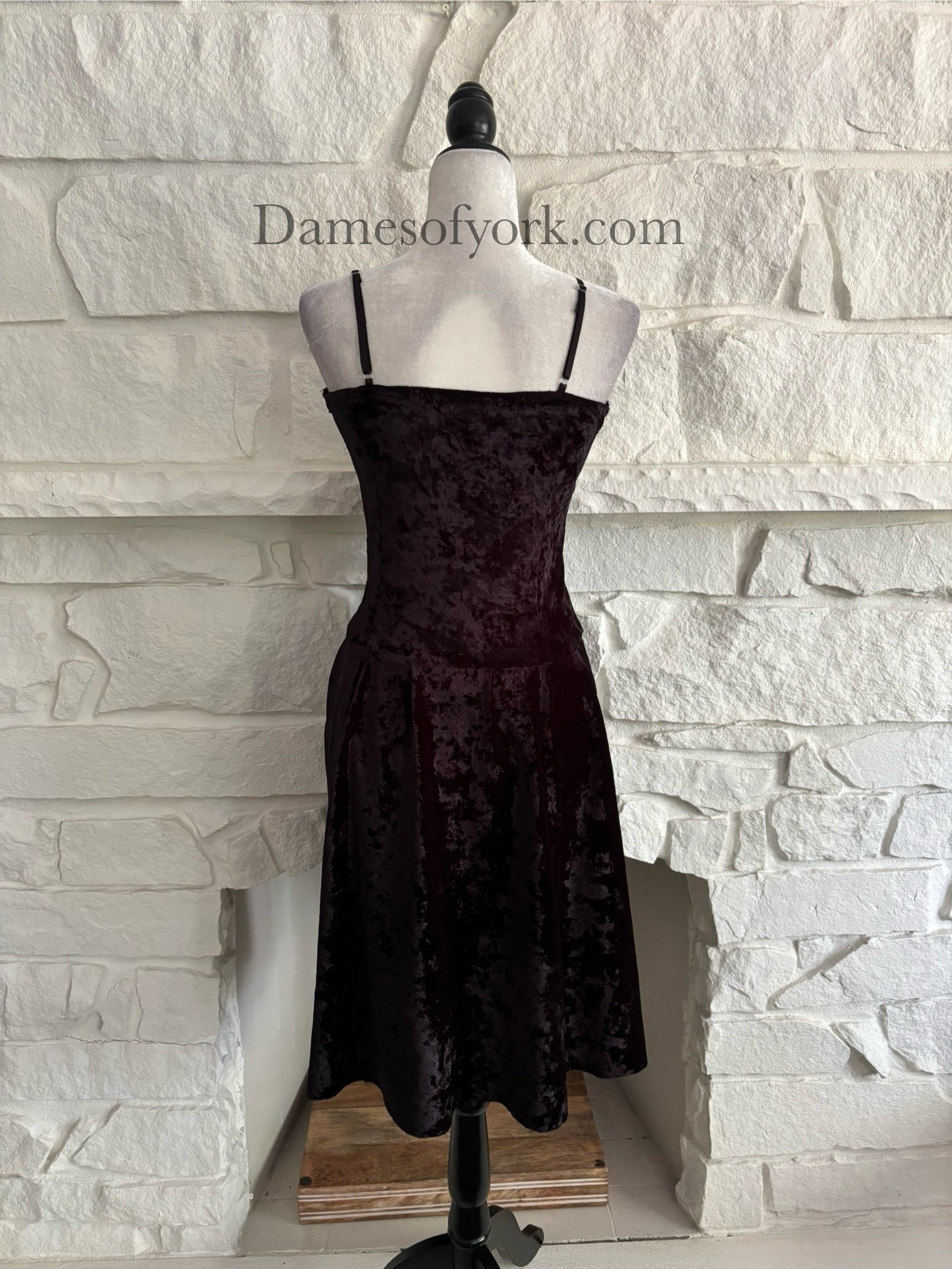 Corset Velvet Dress