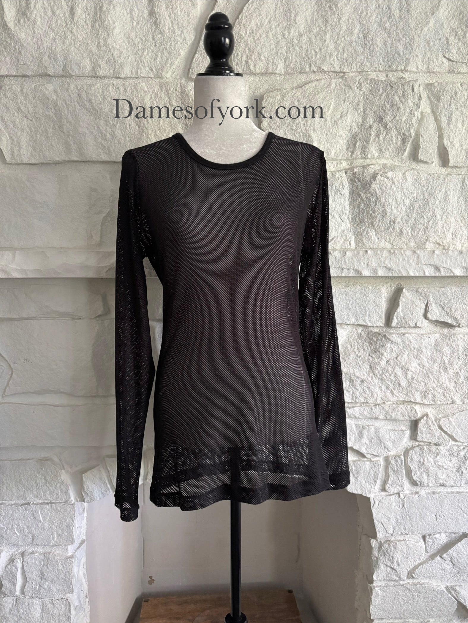 Shadow Veil Mesh Top