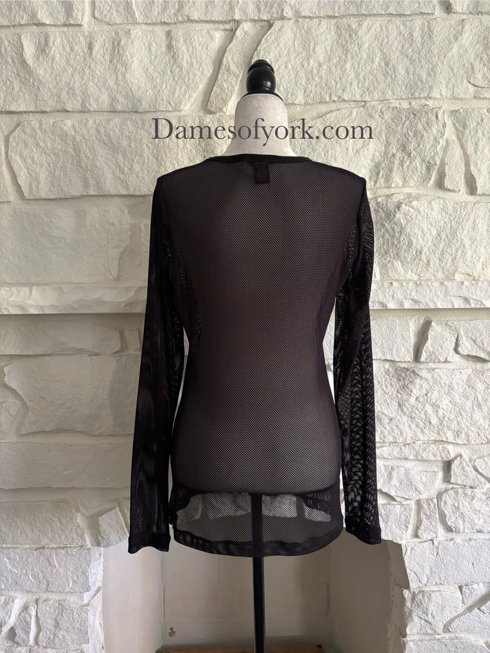 Shadow Veil Mesh Top
