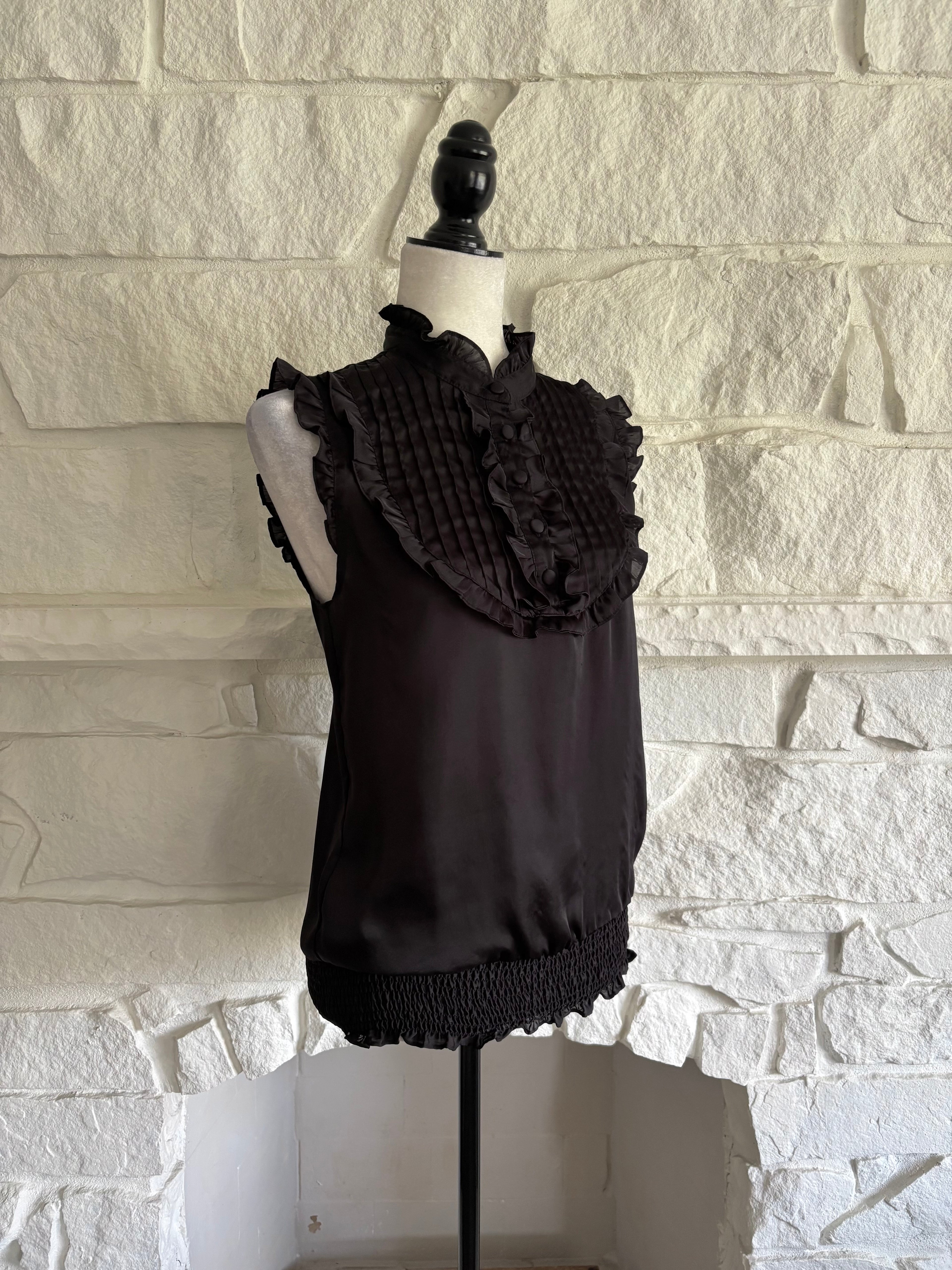 Victorian Button-Up Blouse