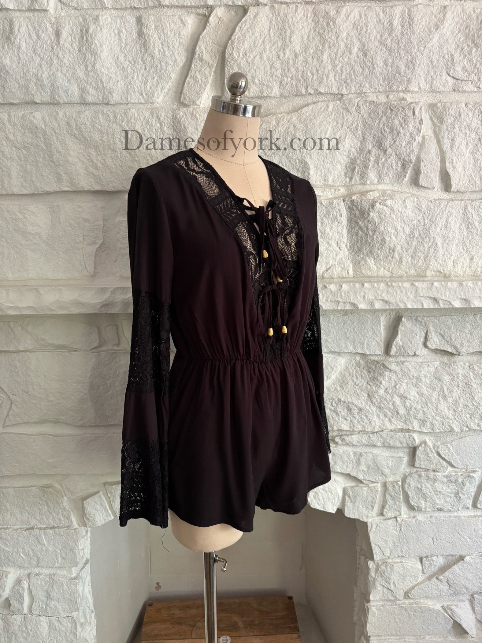 Midnight Meadow Romper
