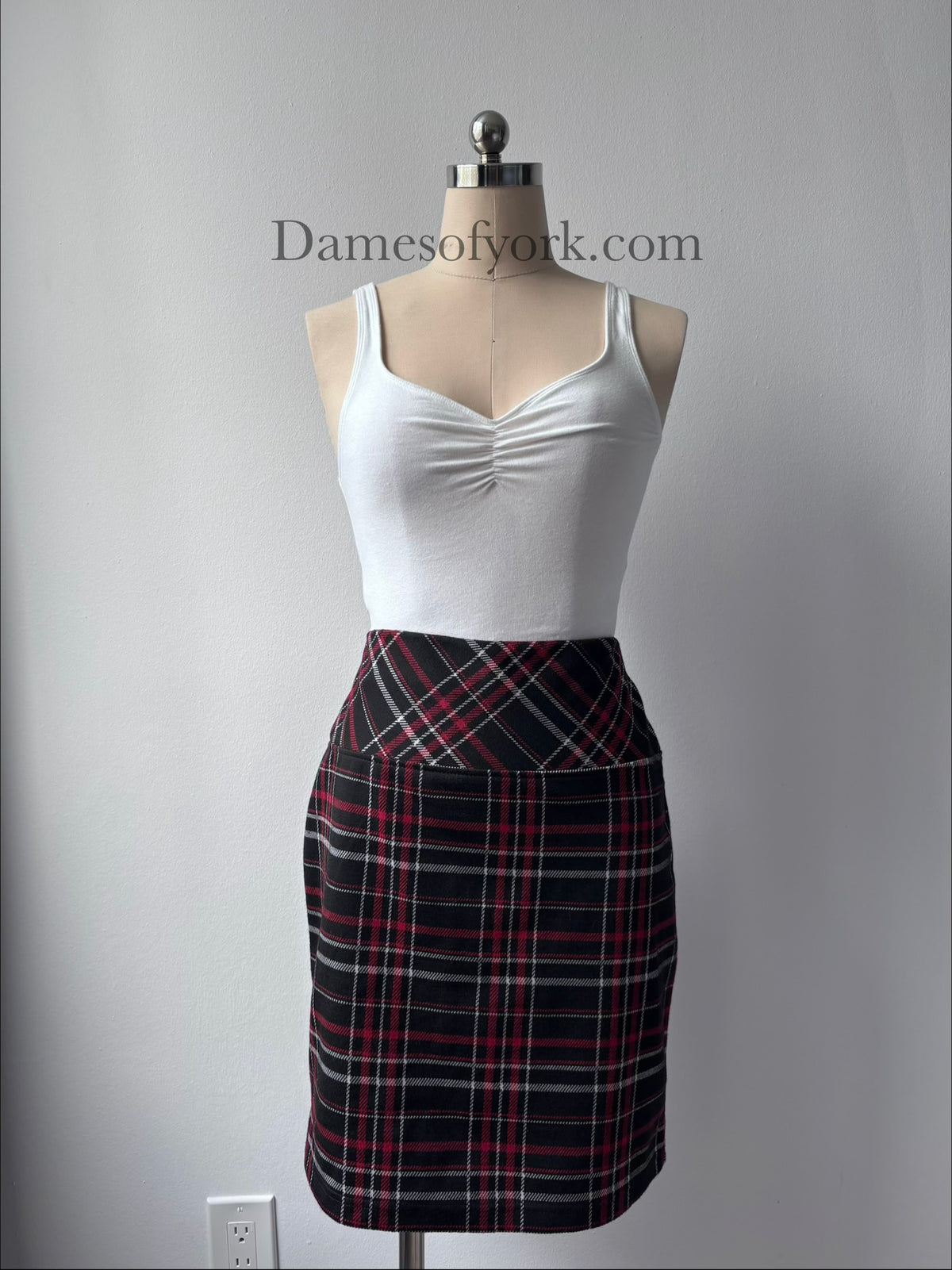 Spellbound Plaid Skirt