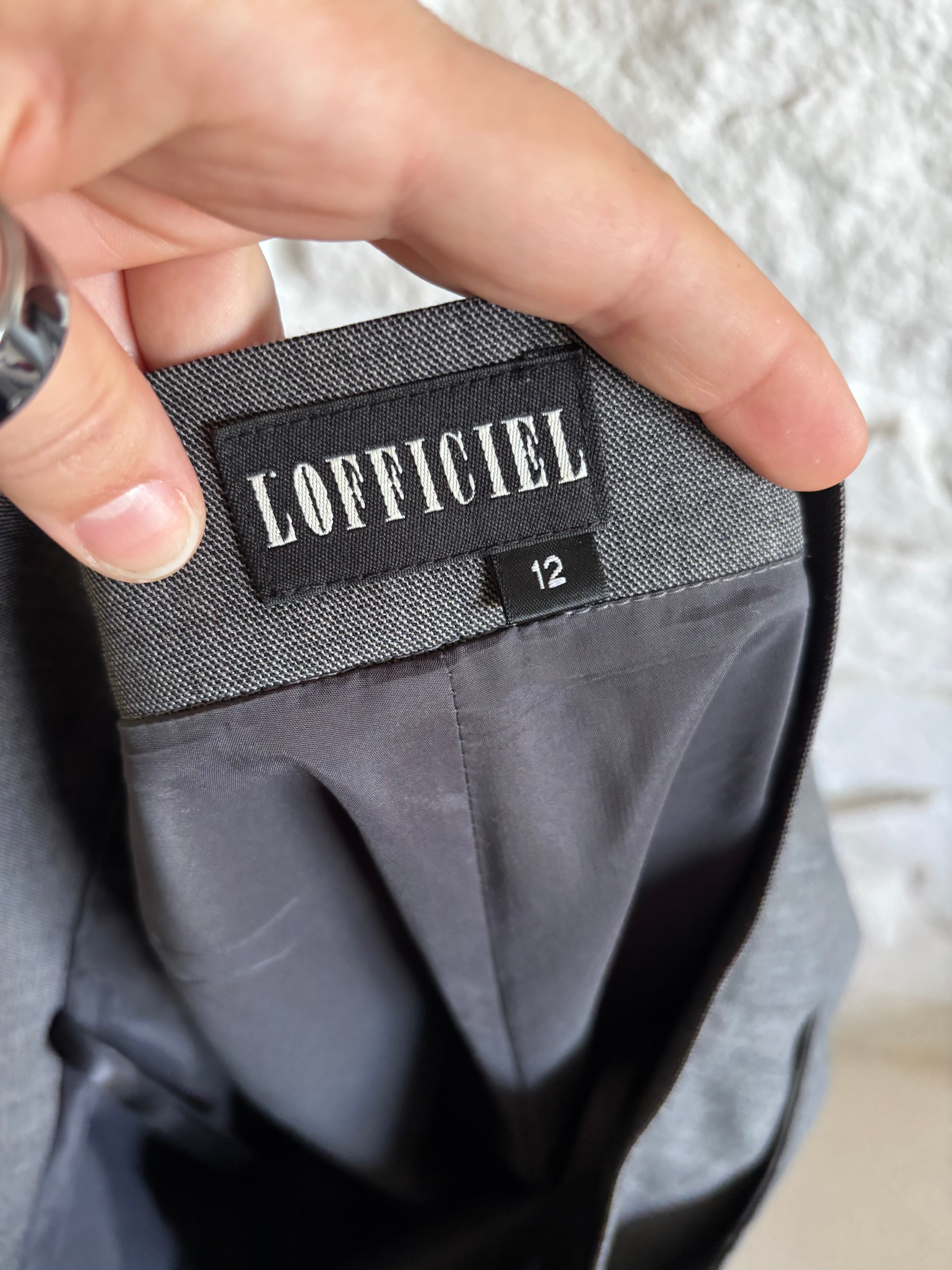 Ashen Line Straight Leg Trousers