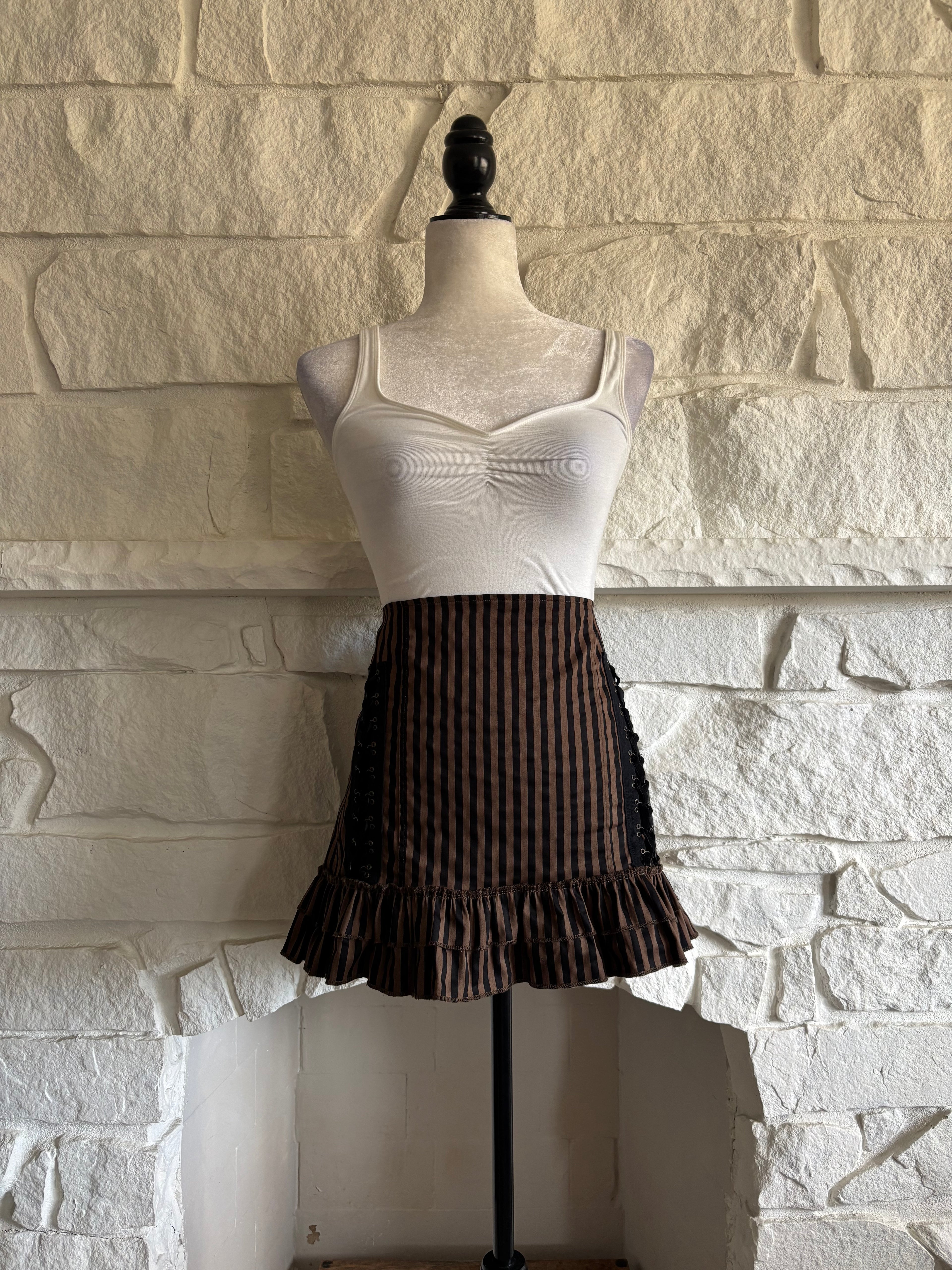 Steampunk Mini Skirt