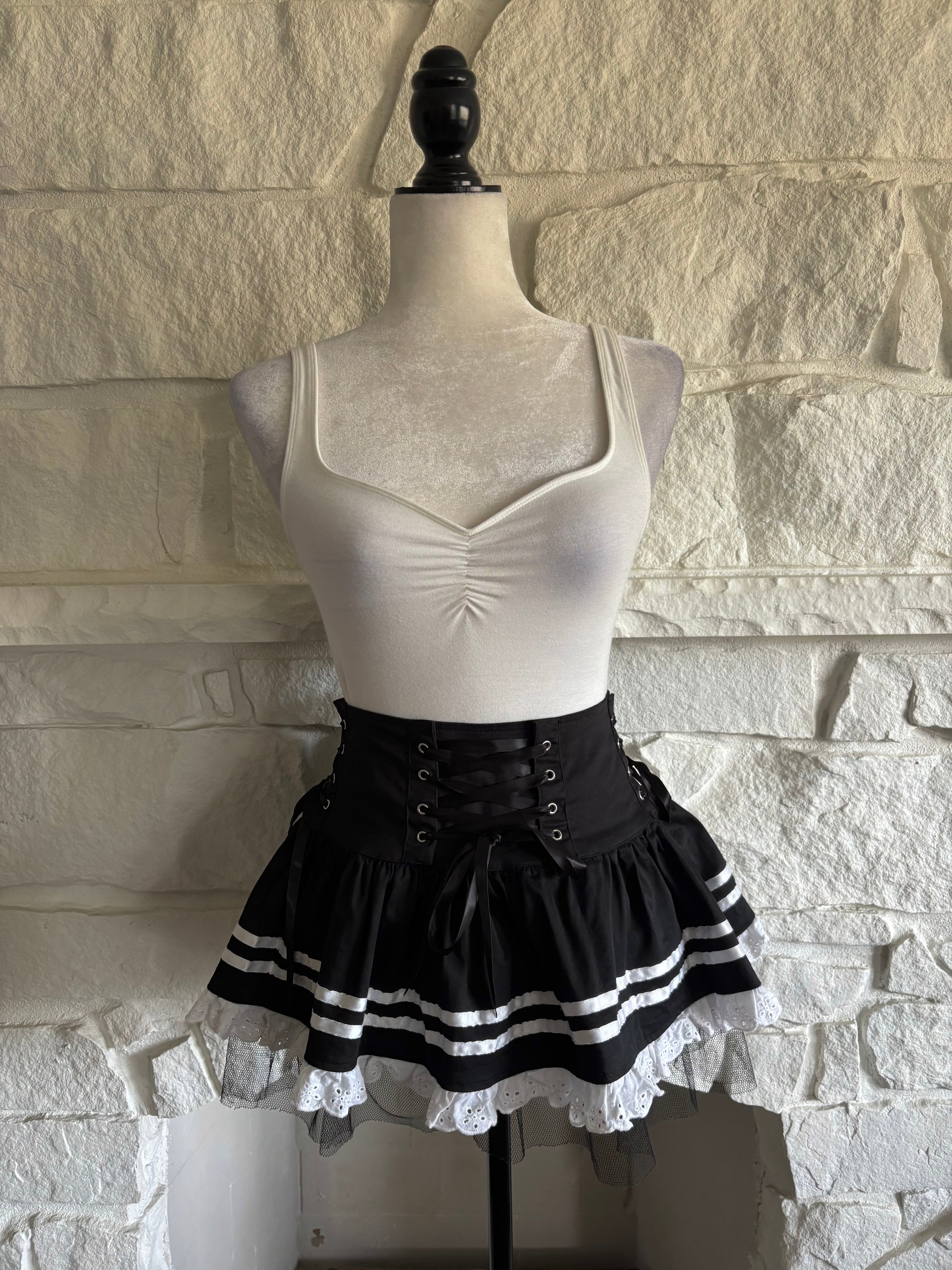 Corset Mini Skirt