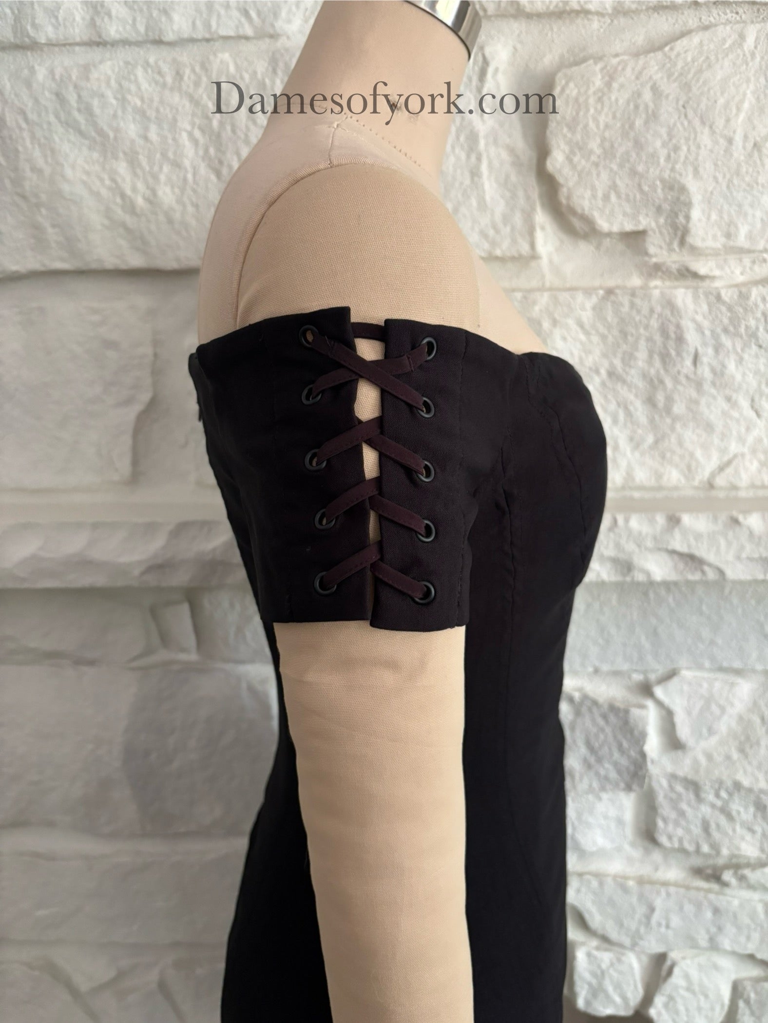 Dress with Corset Sleeve