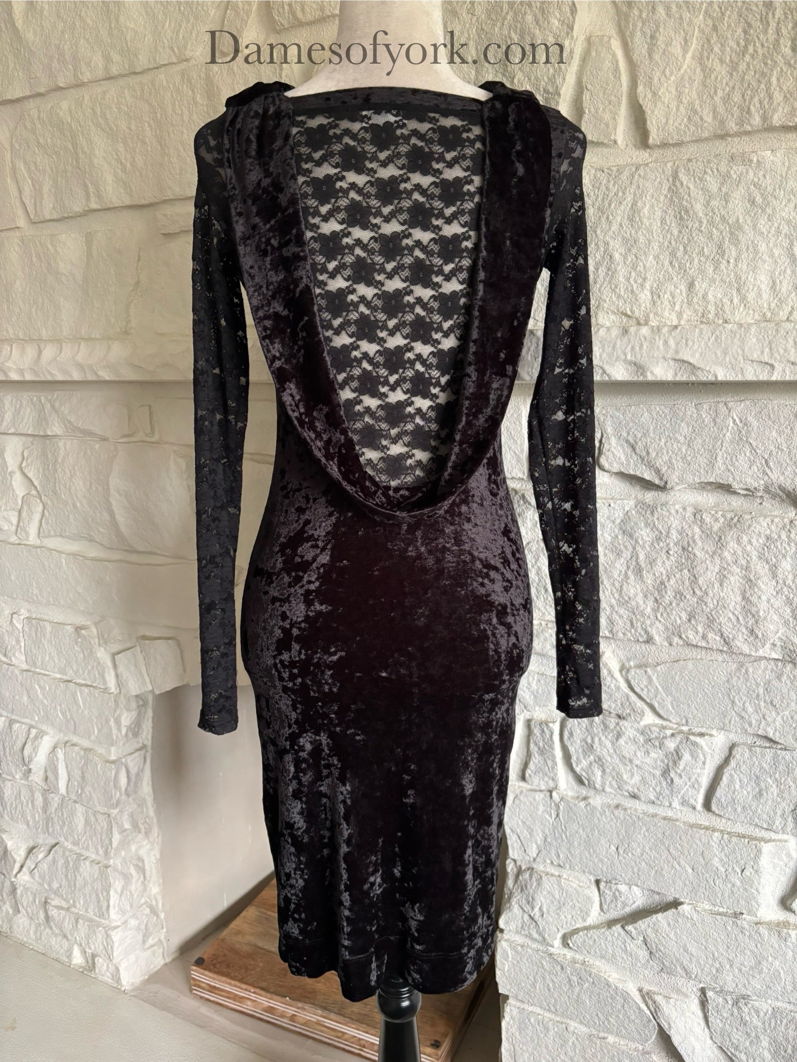 Velvet Elegy Dress
