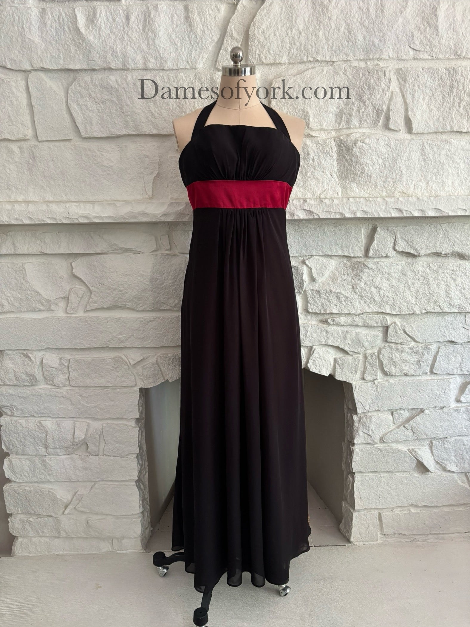 Red Sash Dress