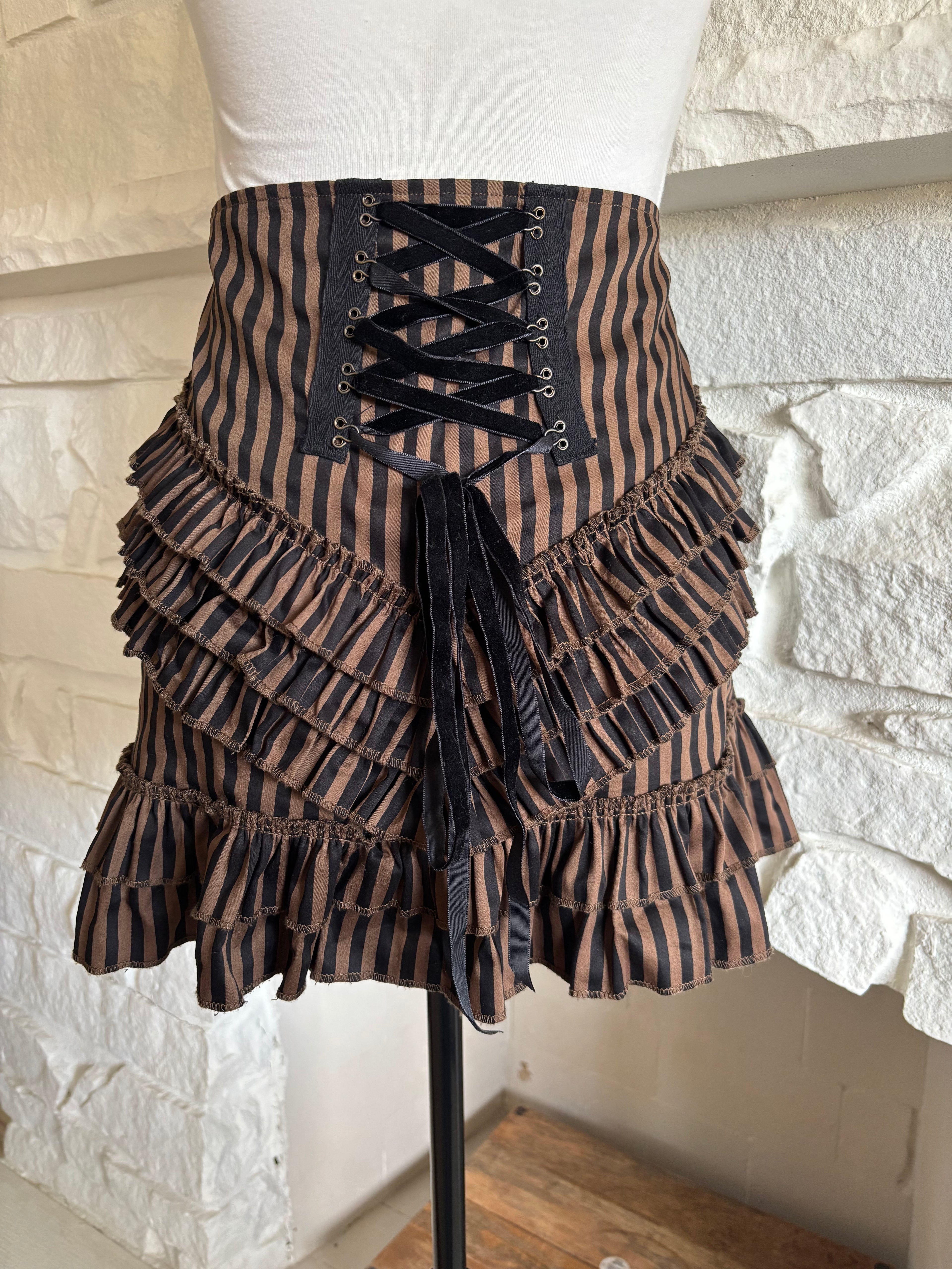 Steampunk Mini Skirt