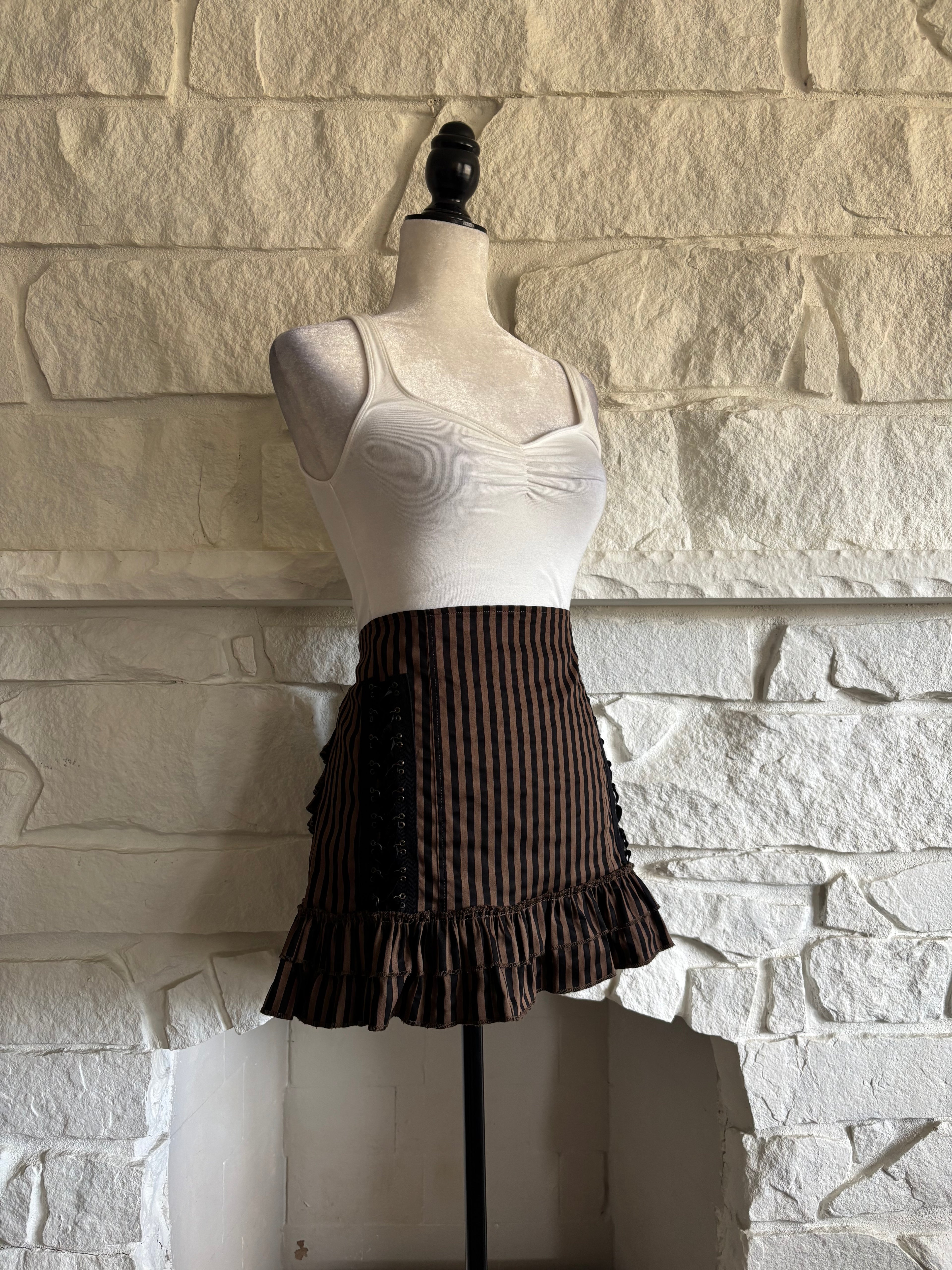 Steampunk Mini Skirt