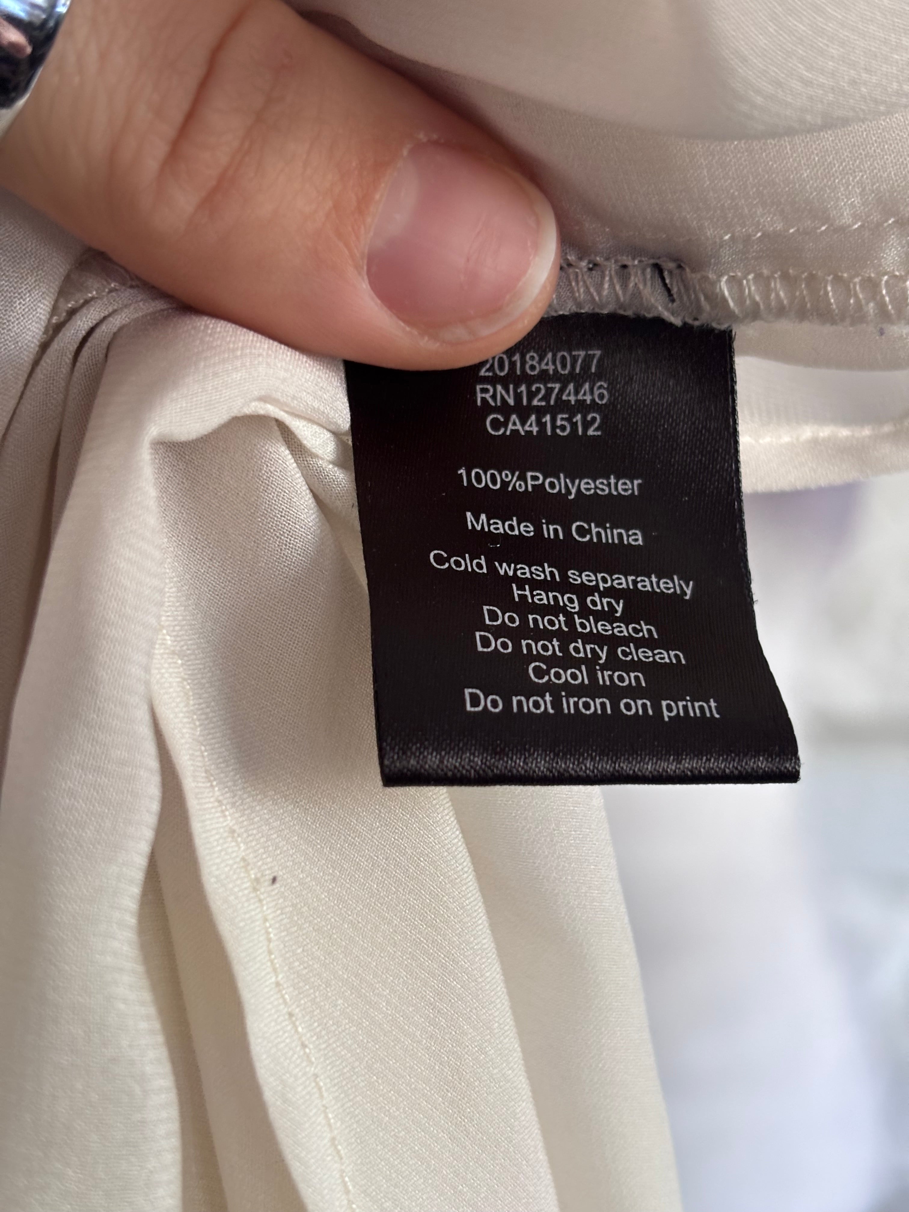 Ivory Spine Sheer Blouse