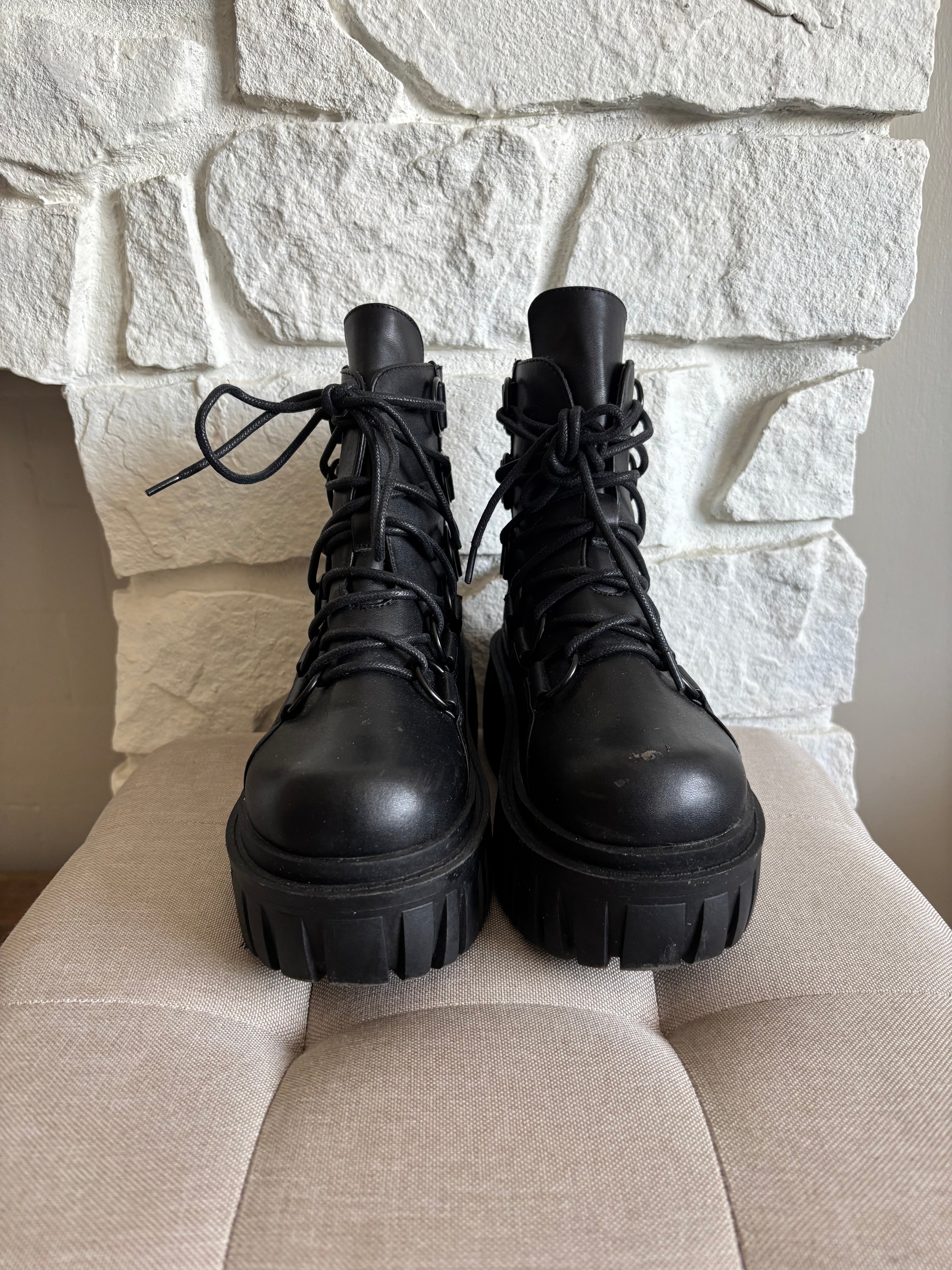 Platform Ankle Boots