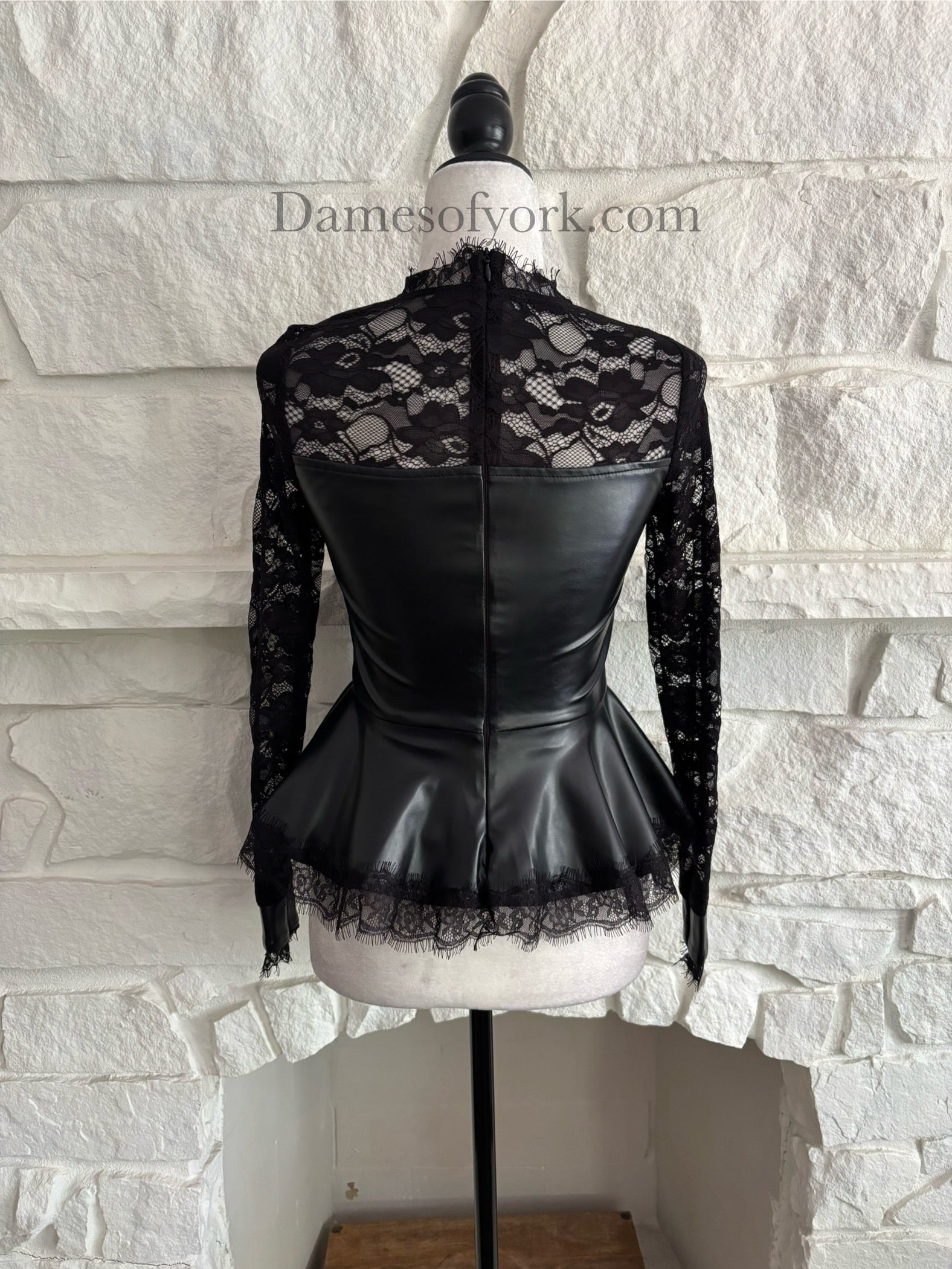 Peplum Hex Top