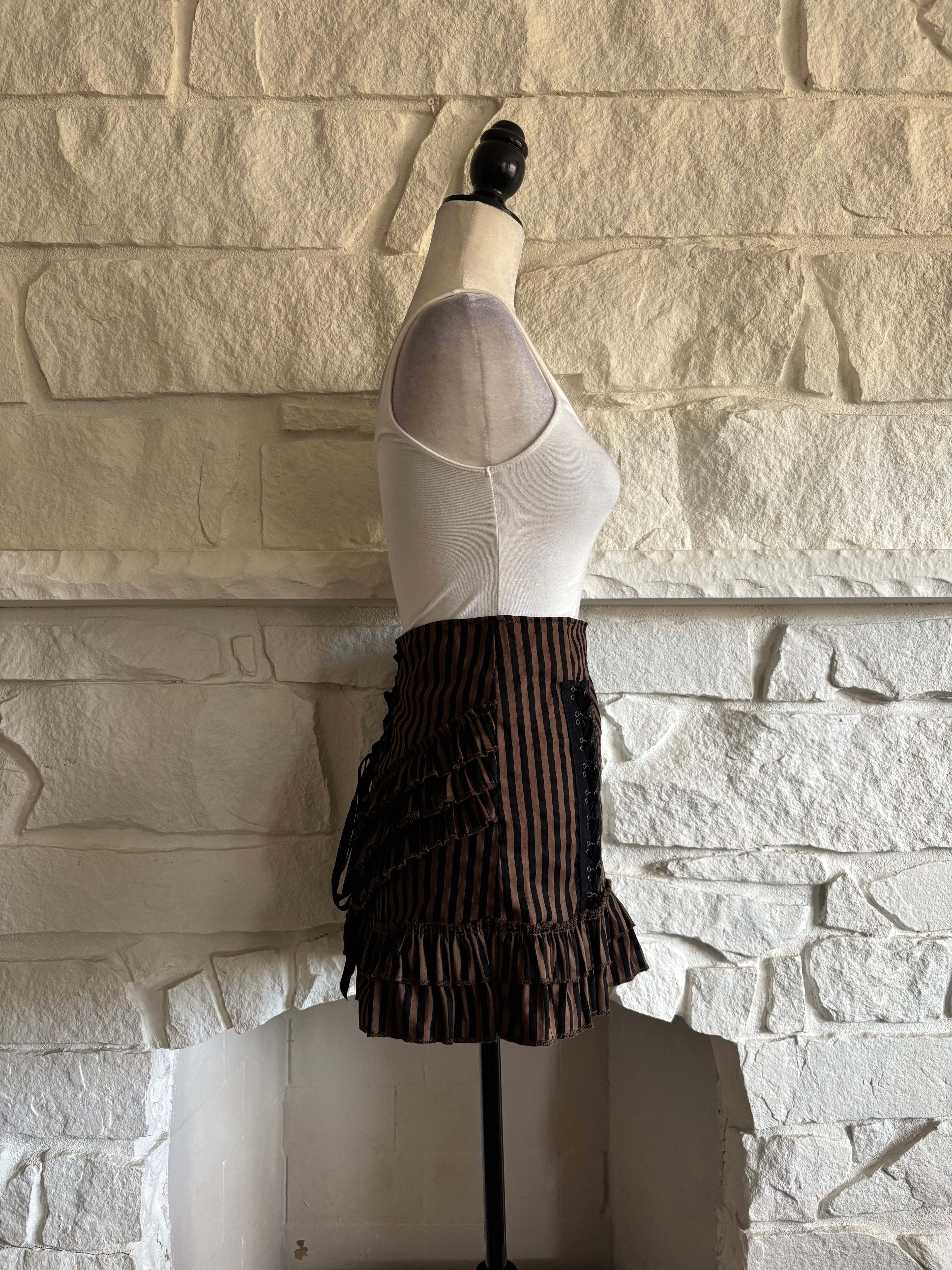 Steampunk Mini Skirt