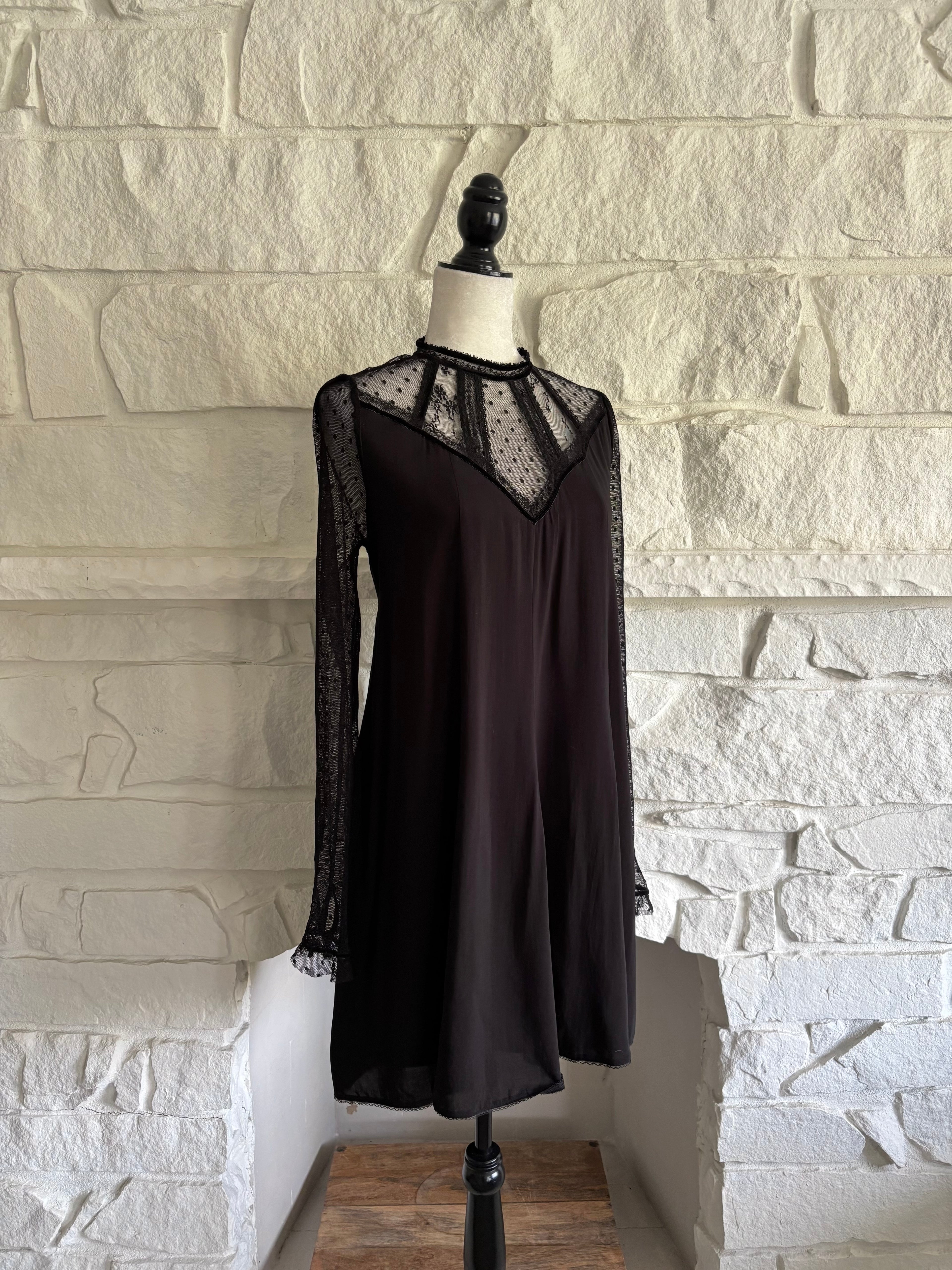 Midnight Mesh Dress