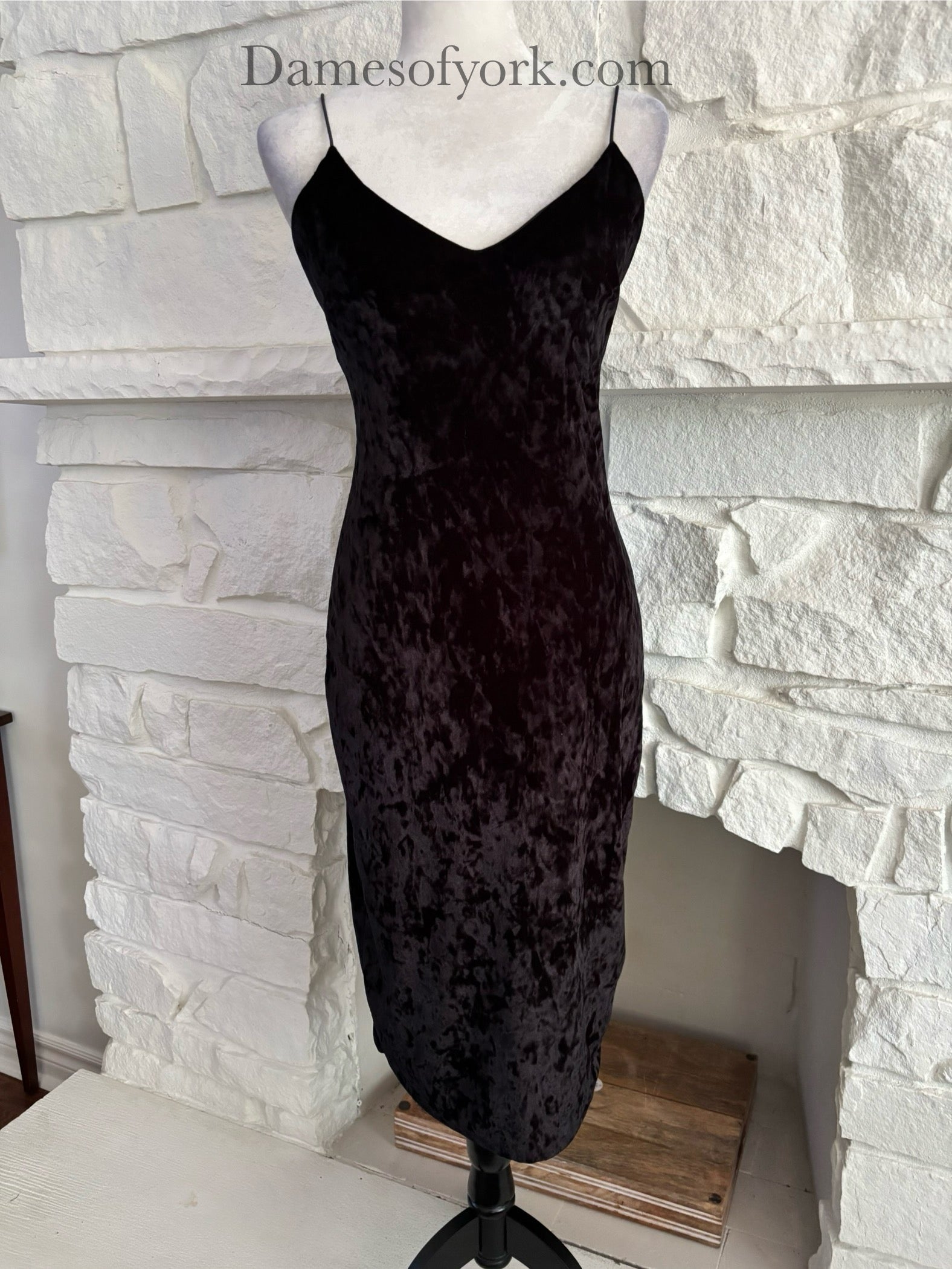 Revamped Velvet Dress