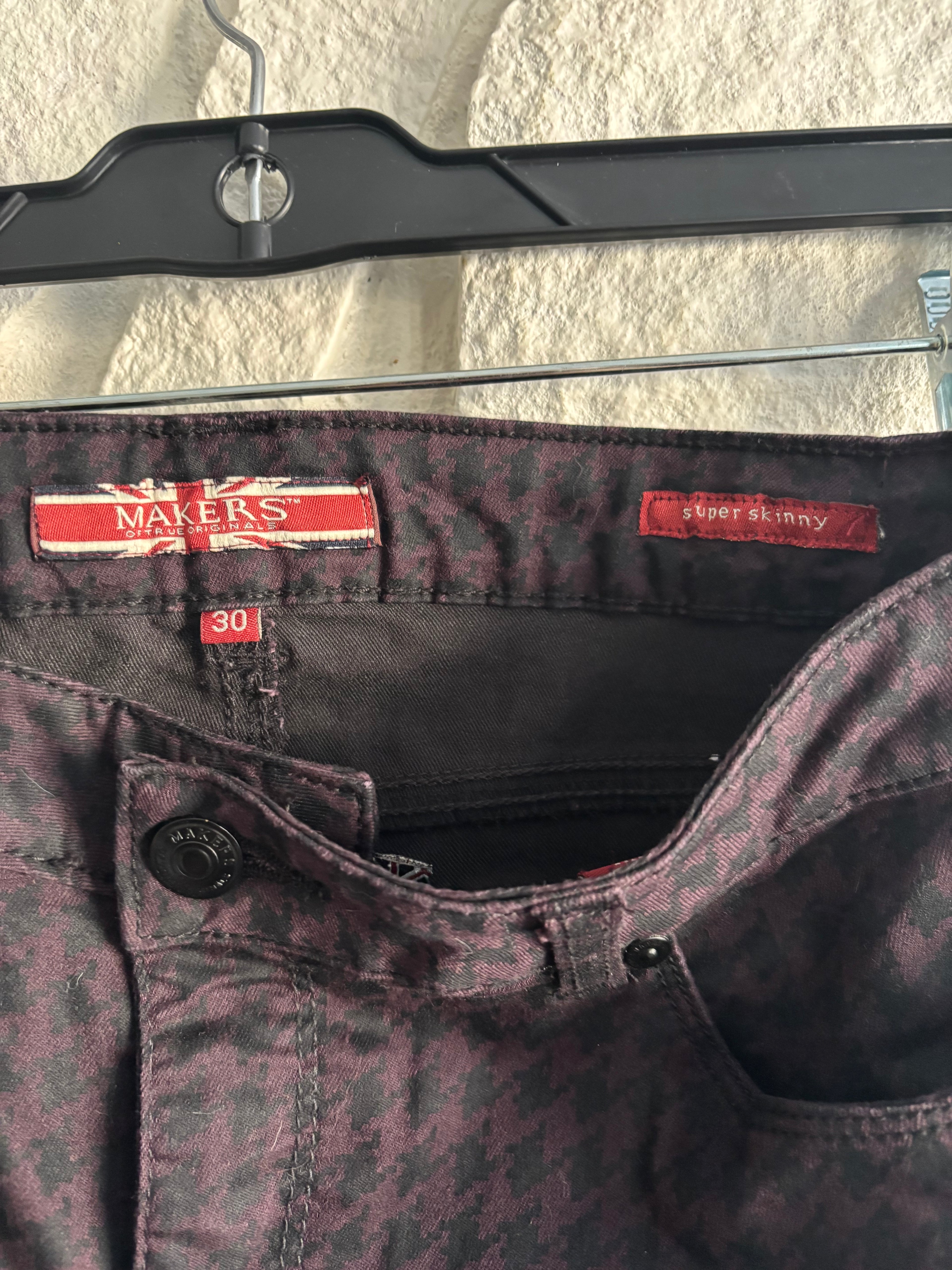 Houndstooth Skinny Jean