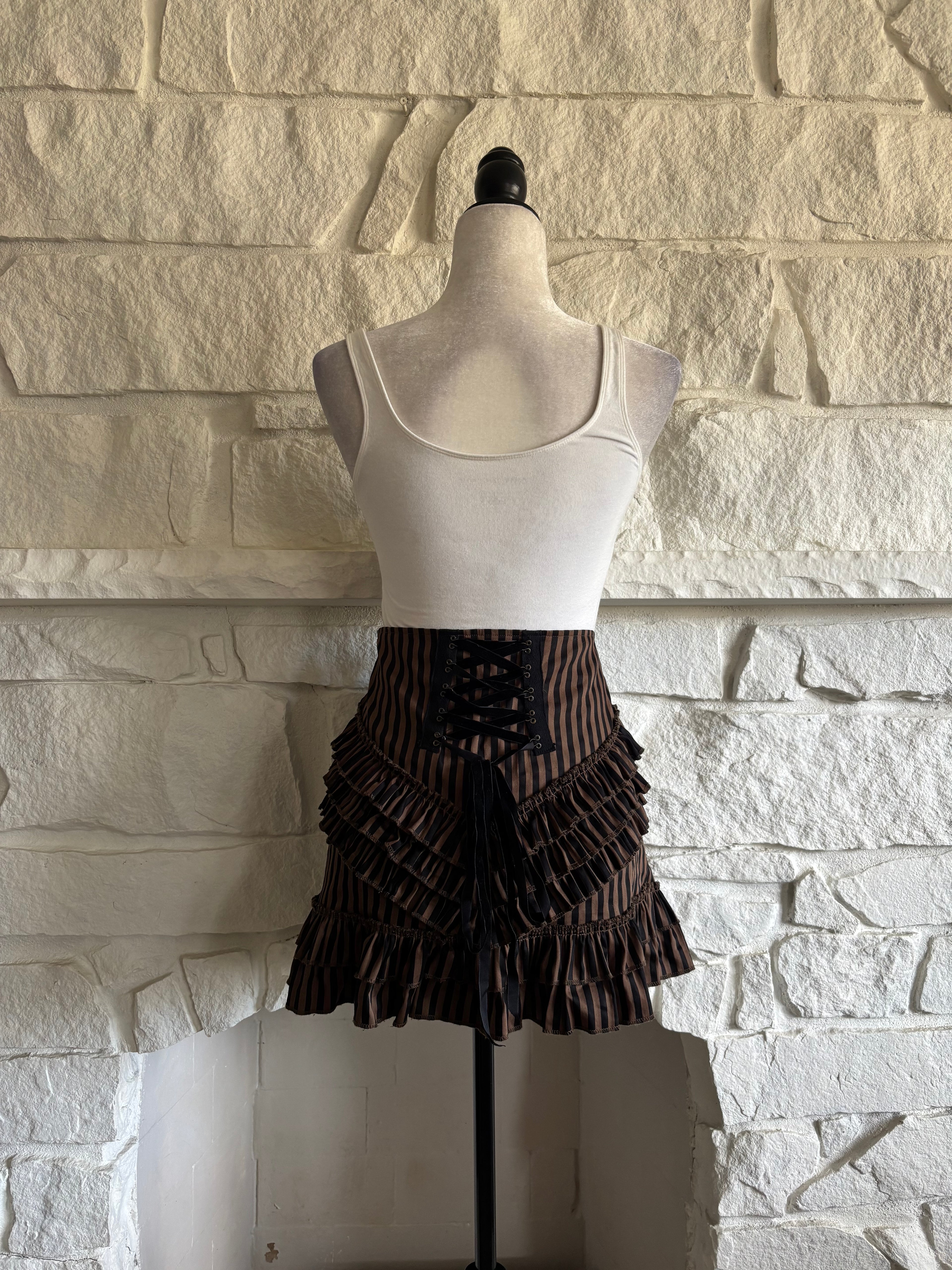 Steampunk Mini Skirt