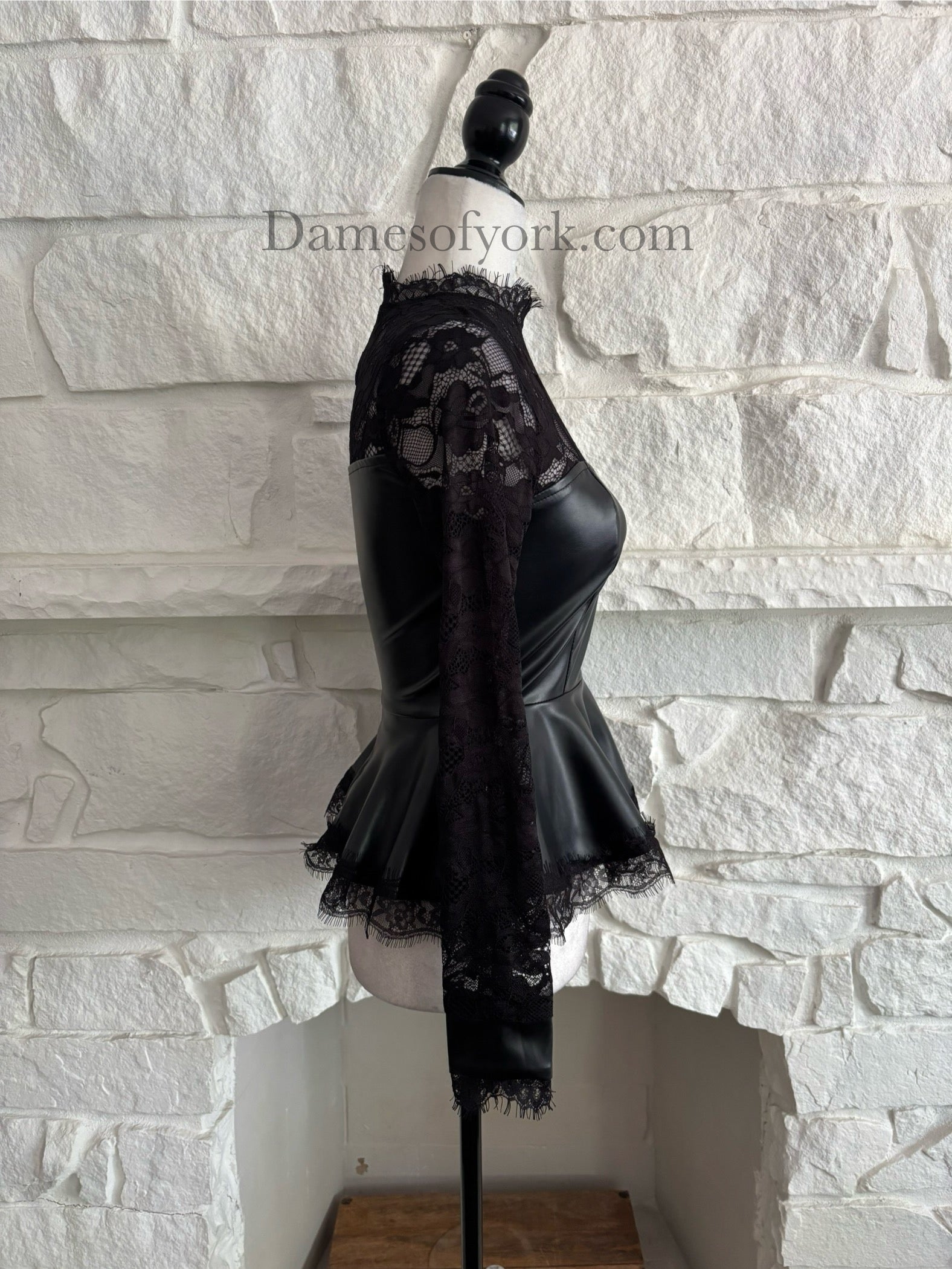 Peplum Hex Top