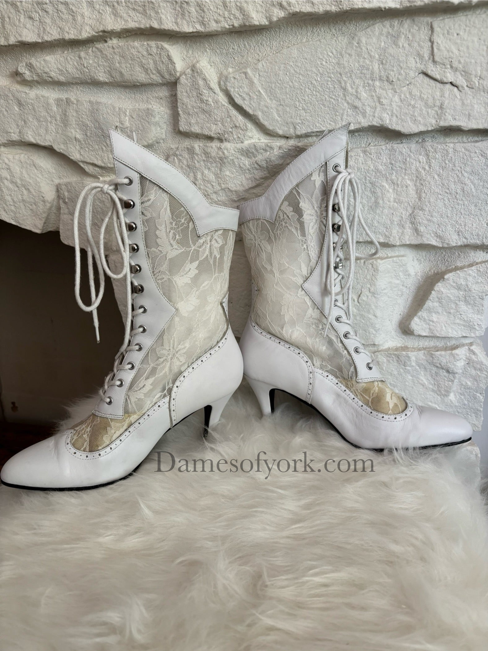 Gilded Grace Victorian Boots