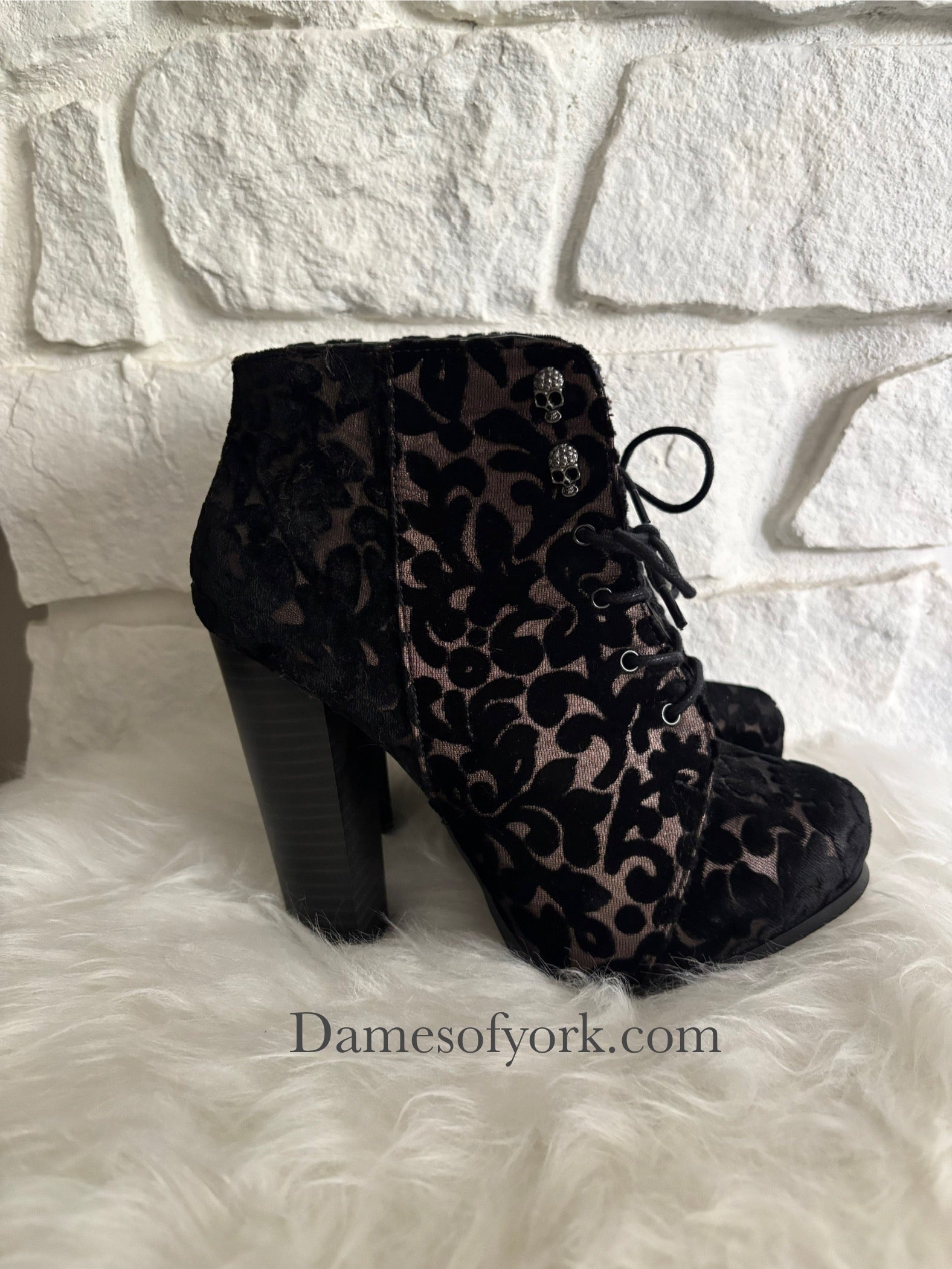 Velvet Requiem Booties