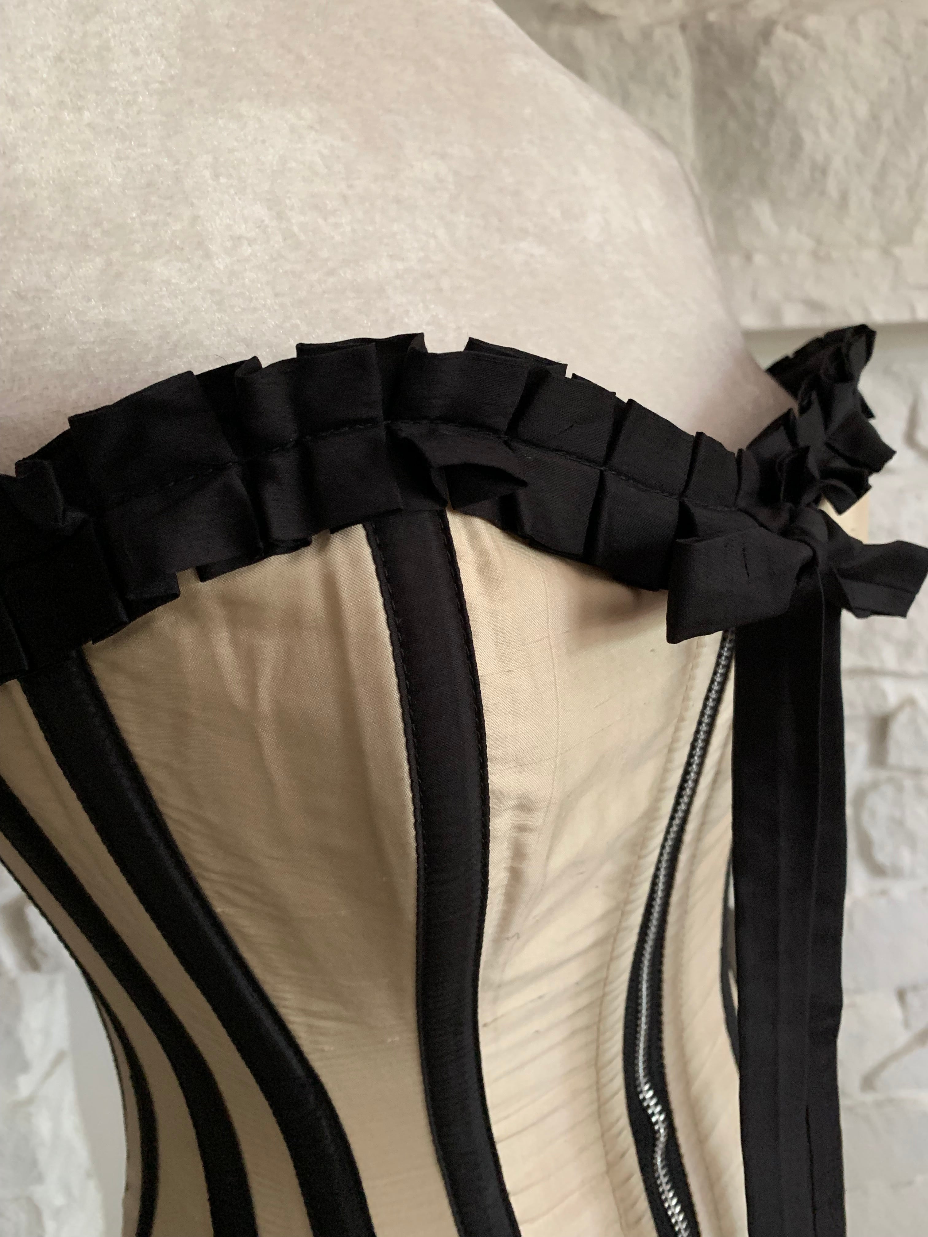 Cream Overbust Corset