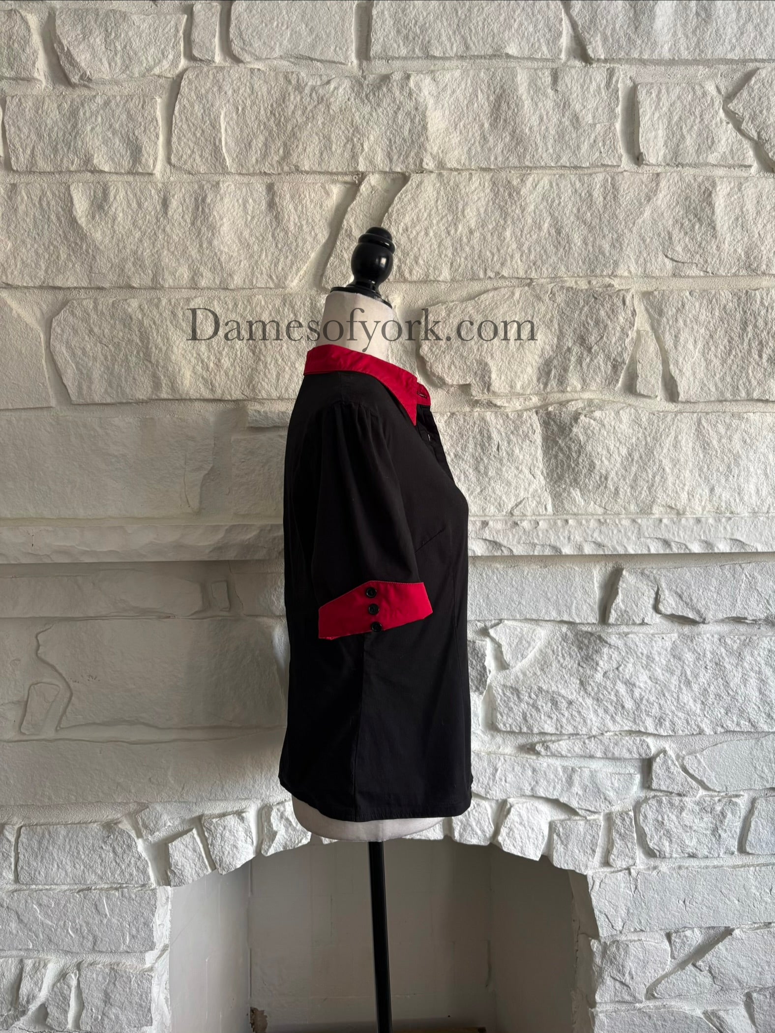 Batwing Button-Up Shirt