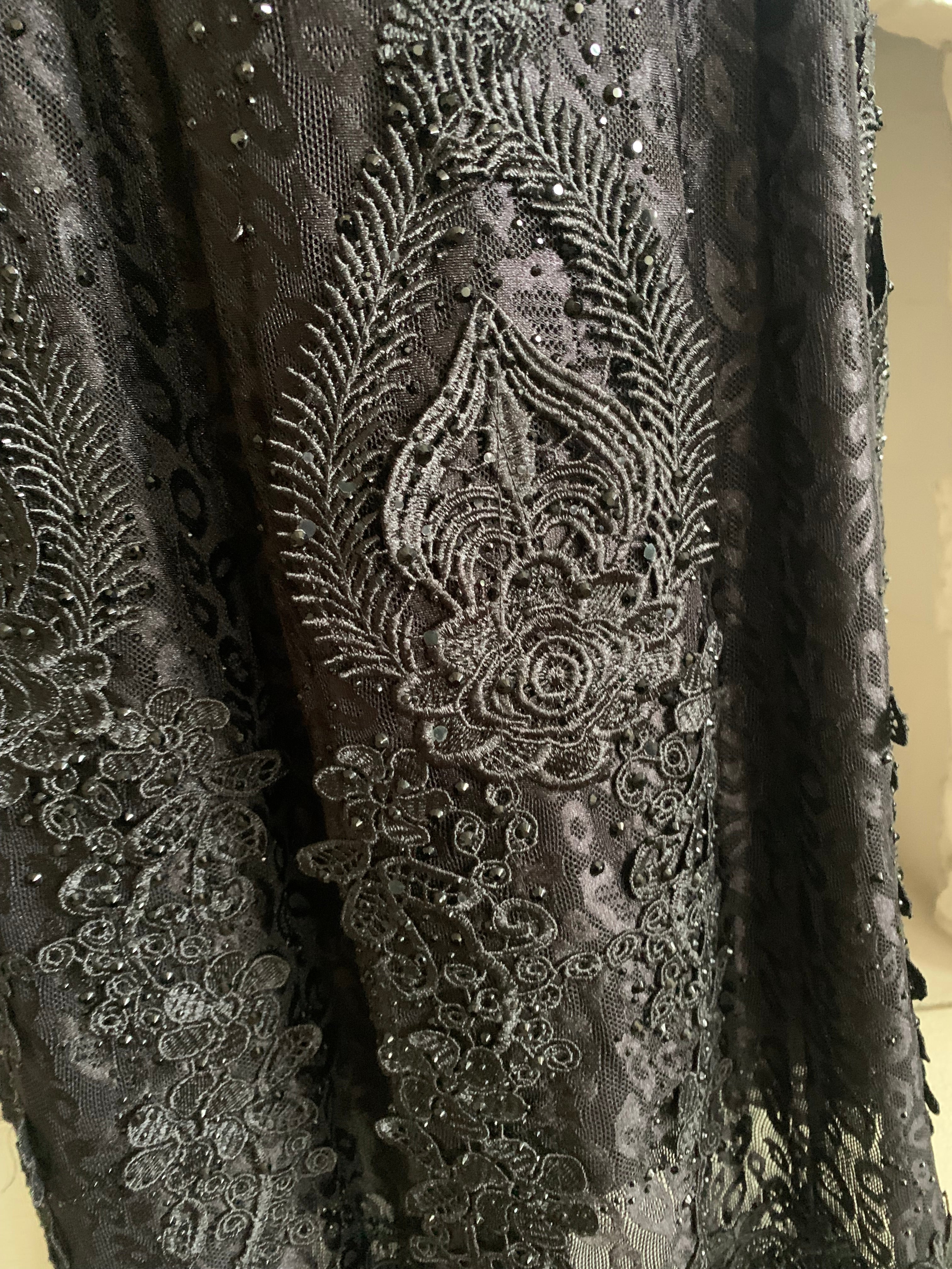 Vintage Goth Victorian Skirt