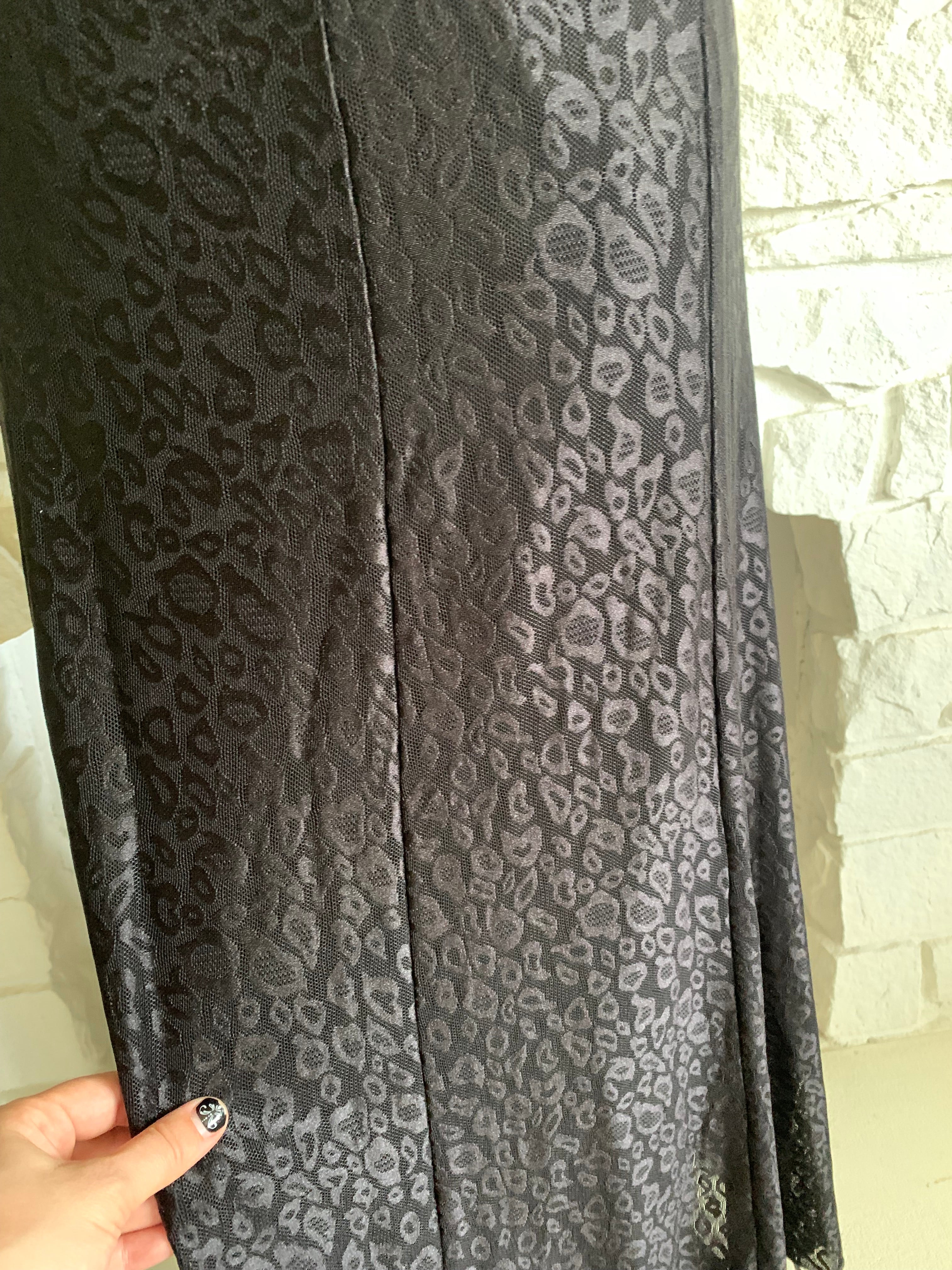 Vintage Goth Victorian Skirt