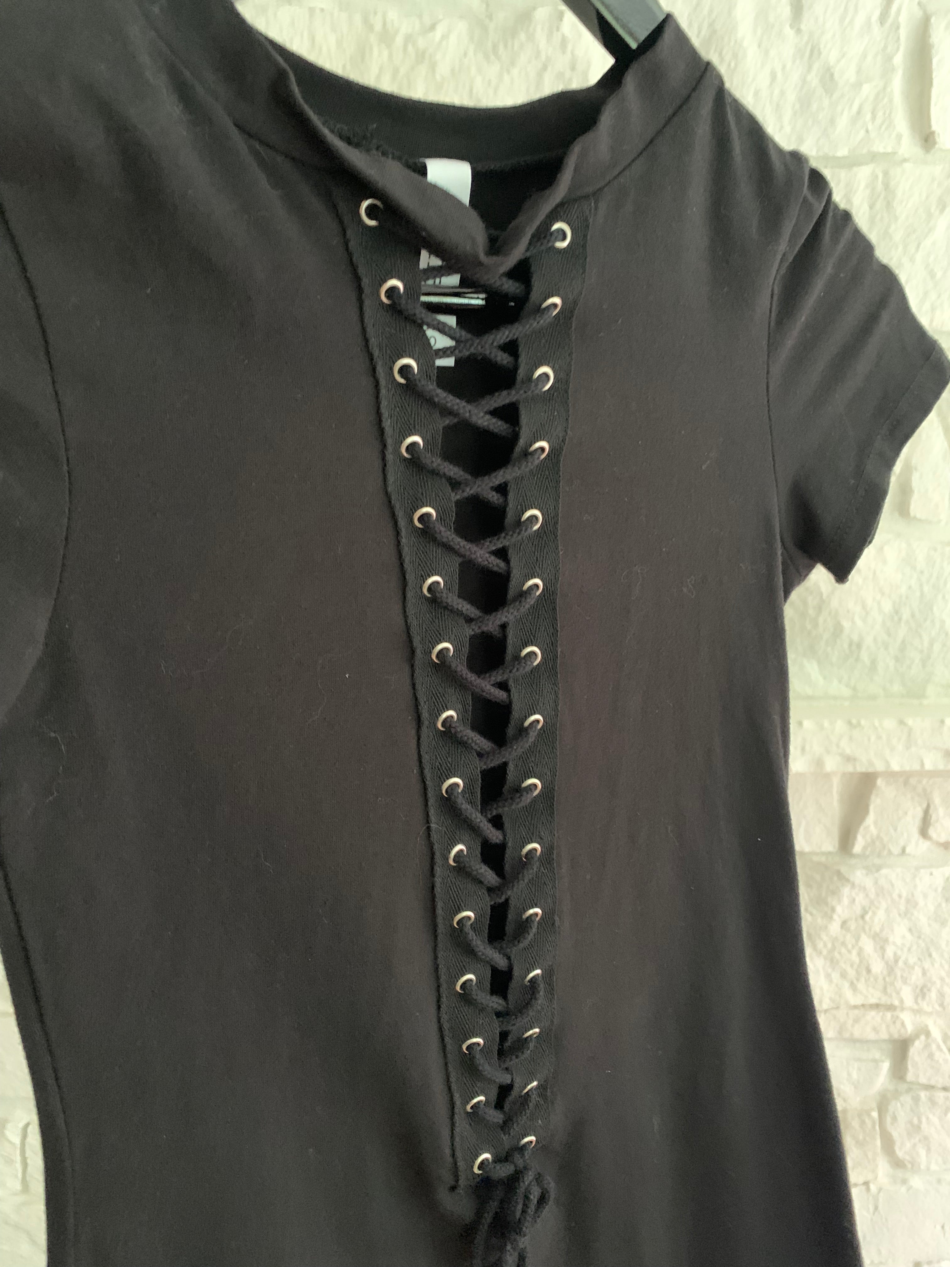 Dress with Lacing Detail