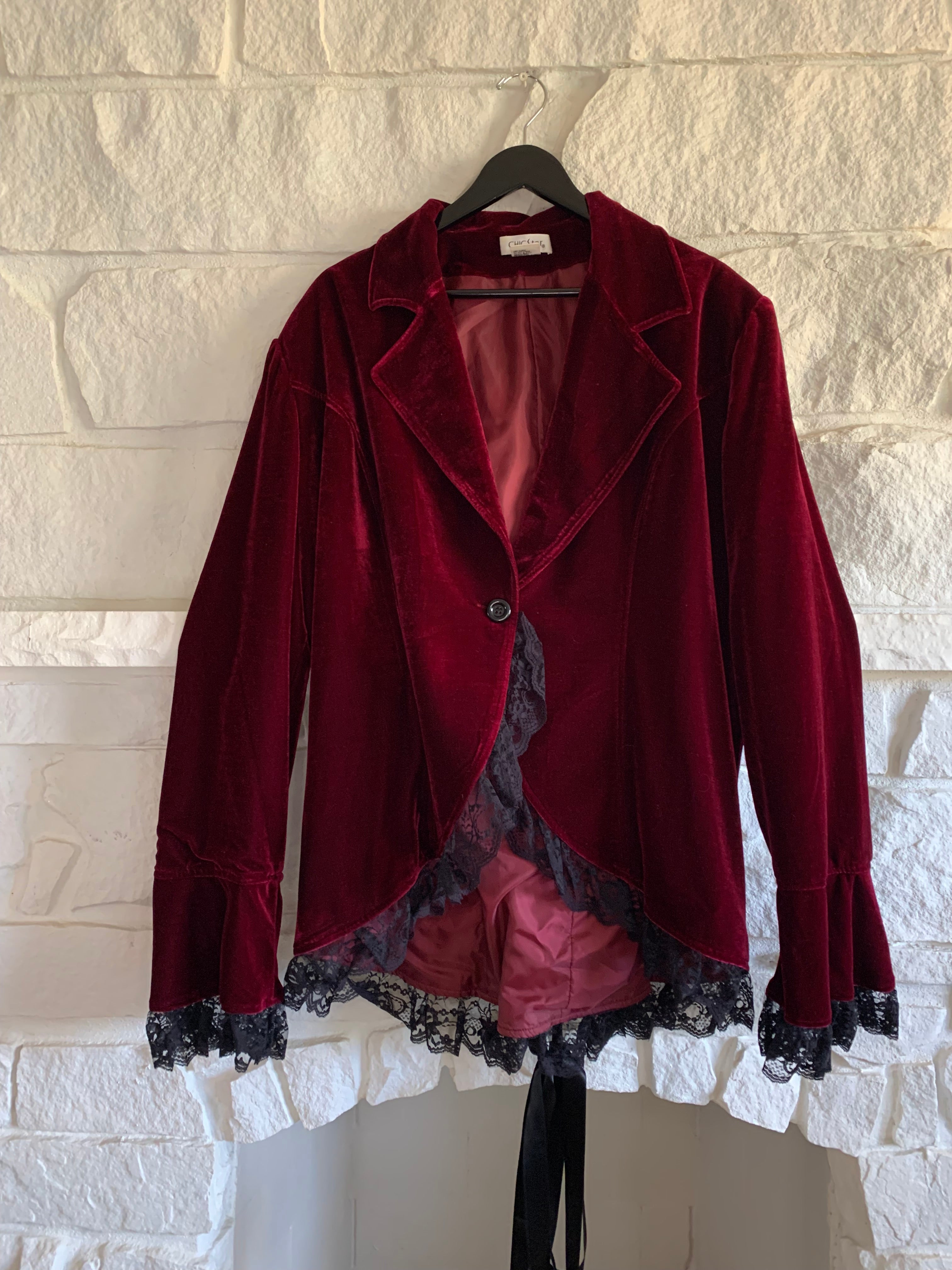 Gothic Velvet Jacket