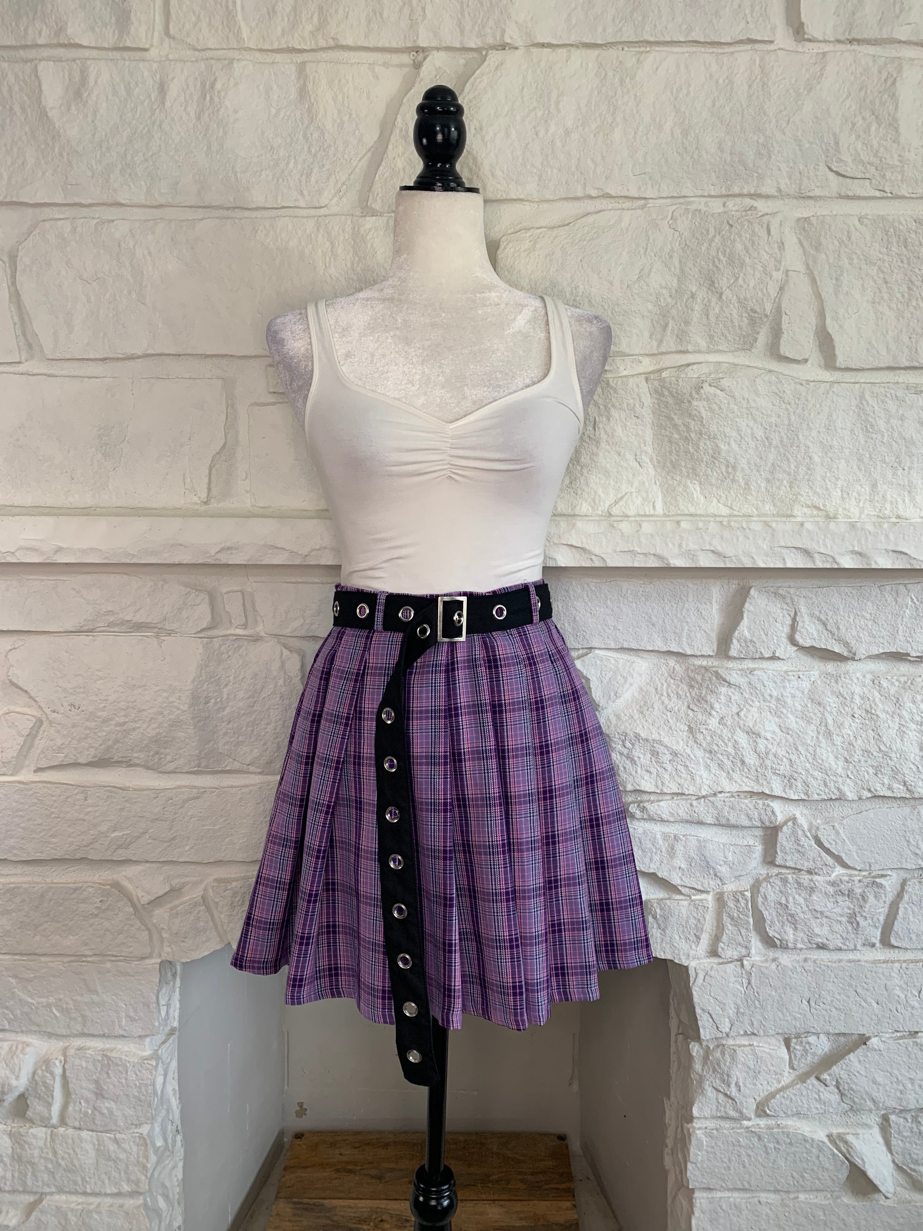 Plaid Skirt