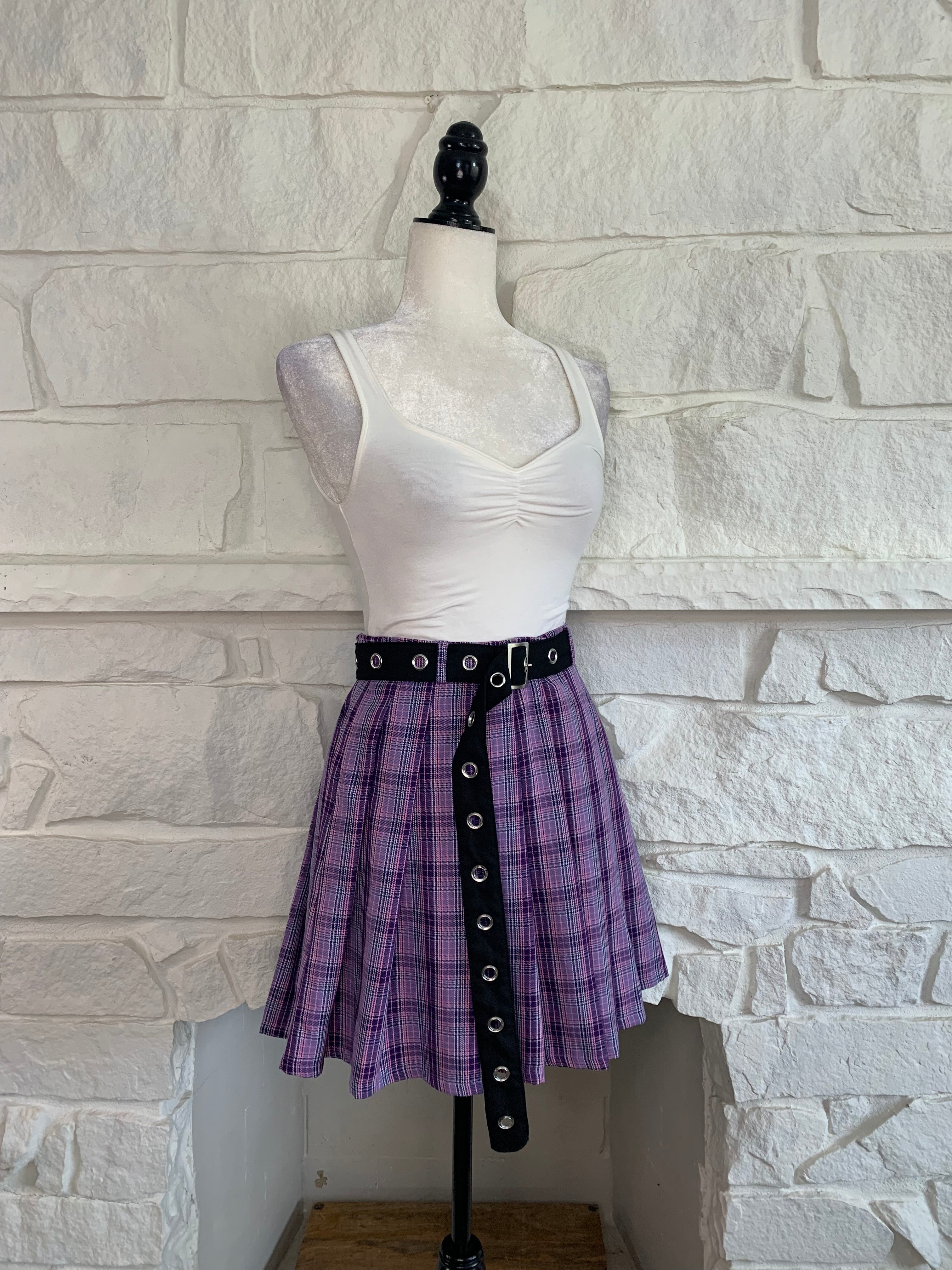 Plaid Skirt
