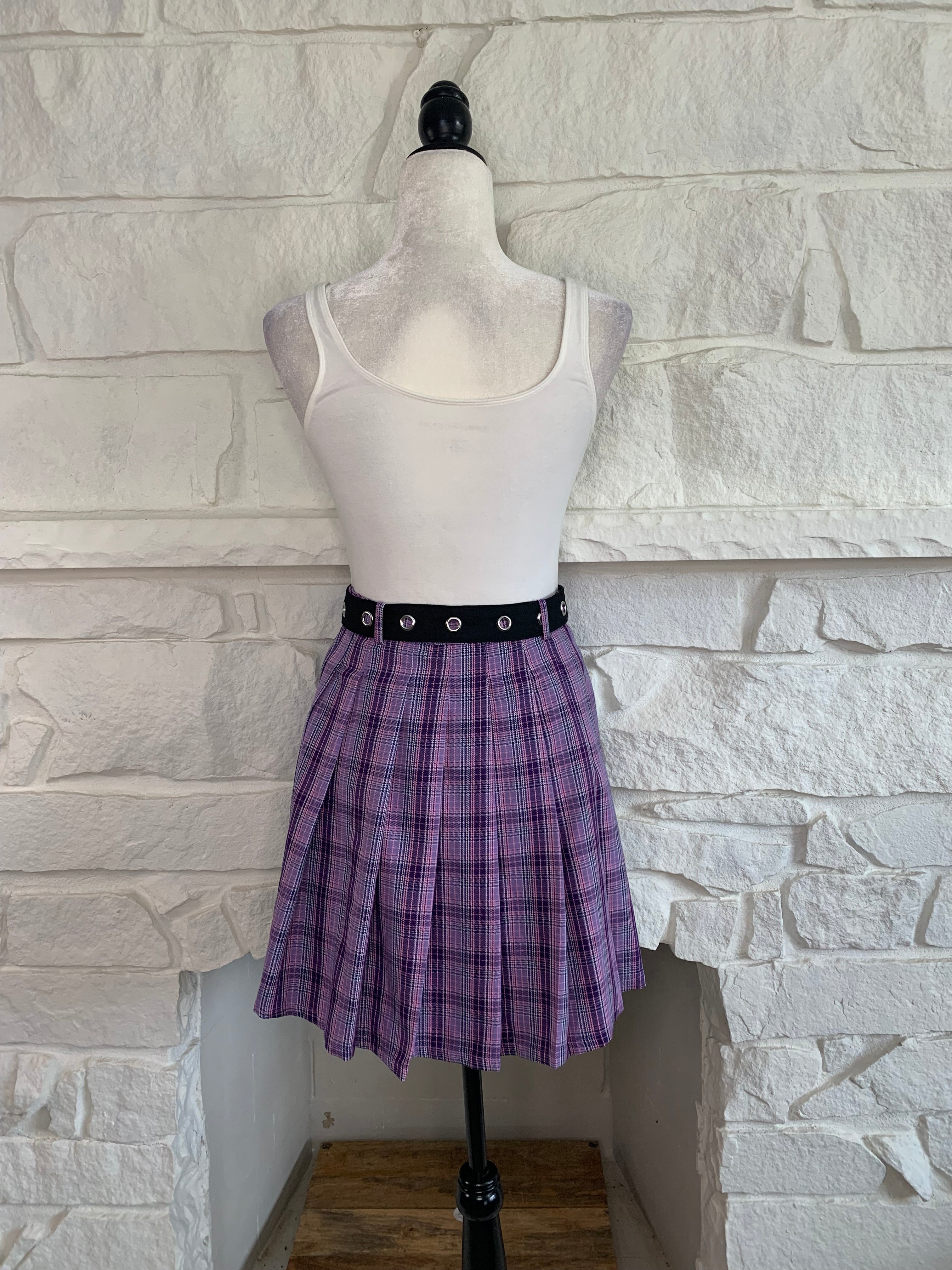 Plaid Skirt