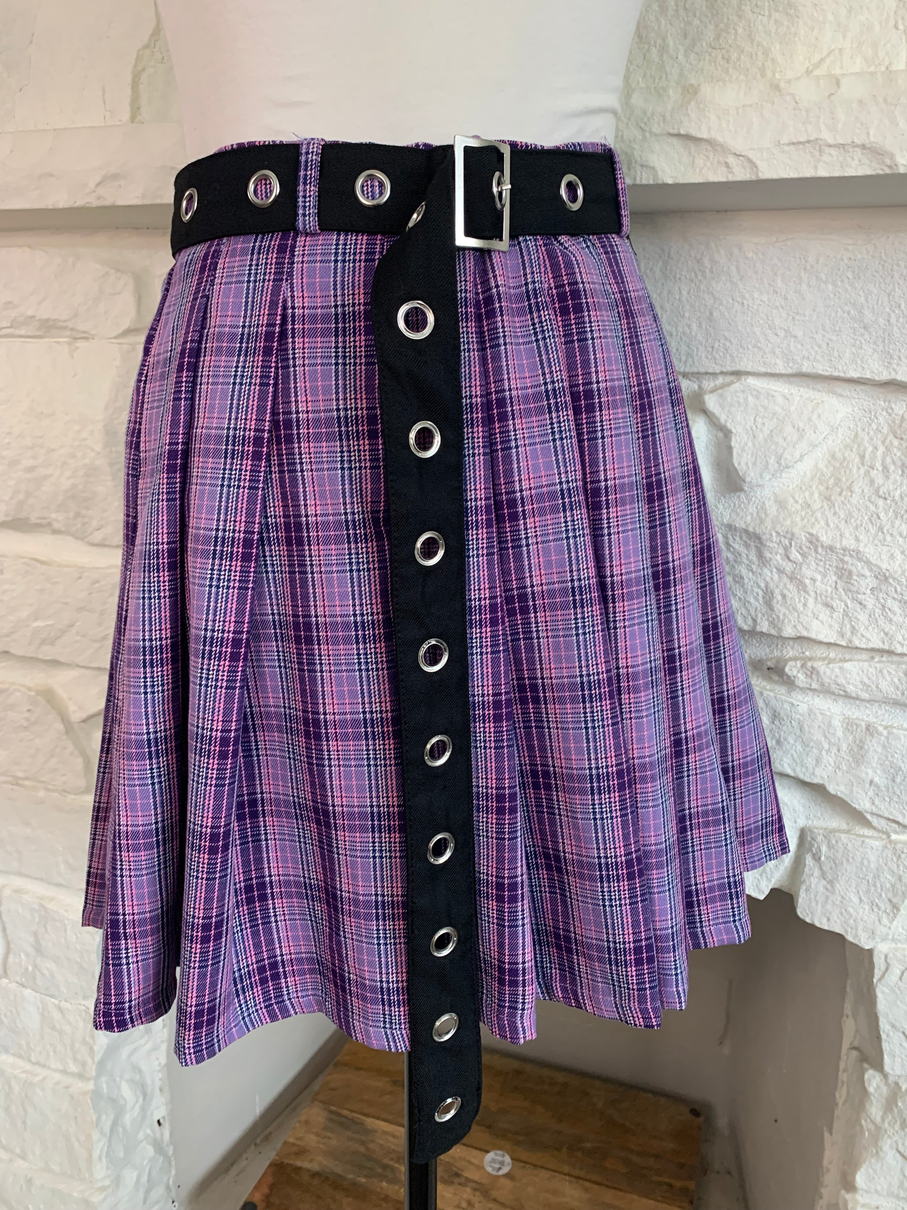 Plaid Skirt