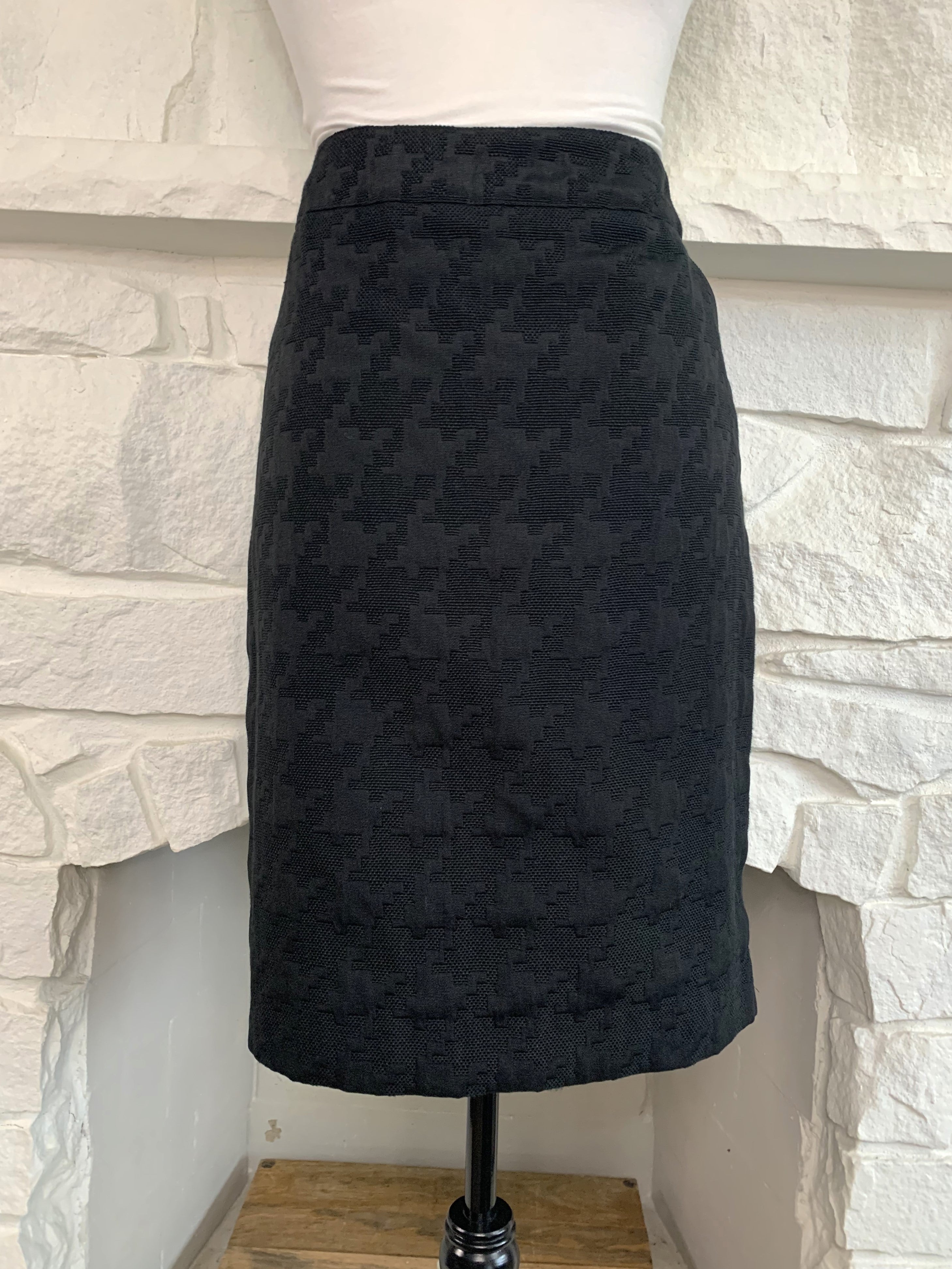 Houndstooth Skirt
