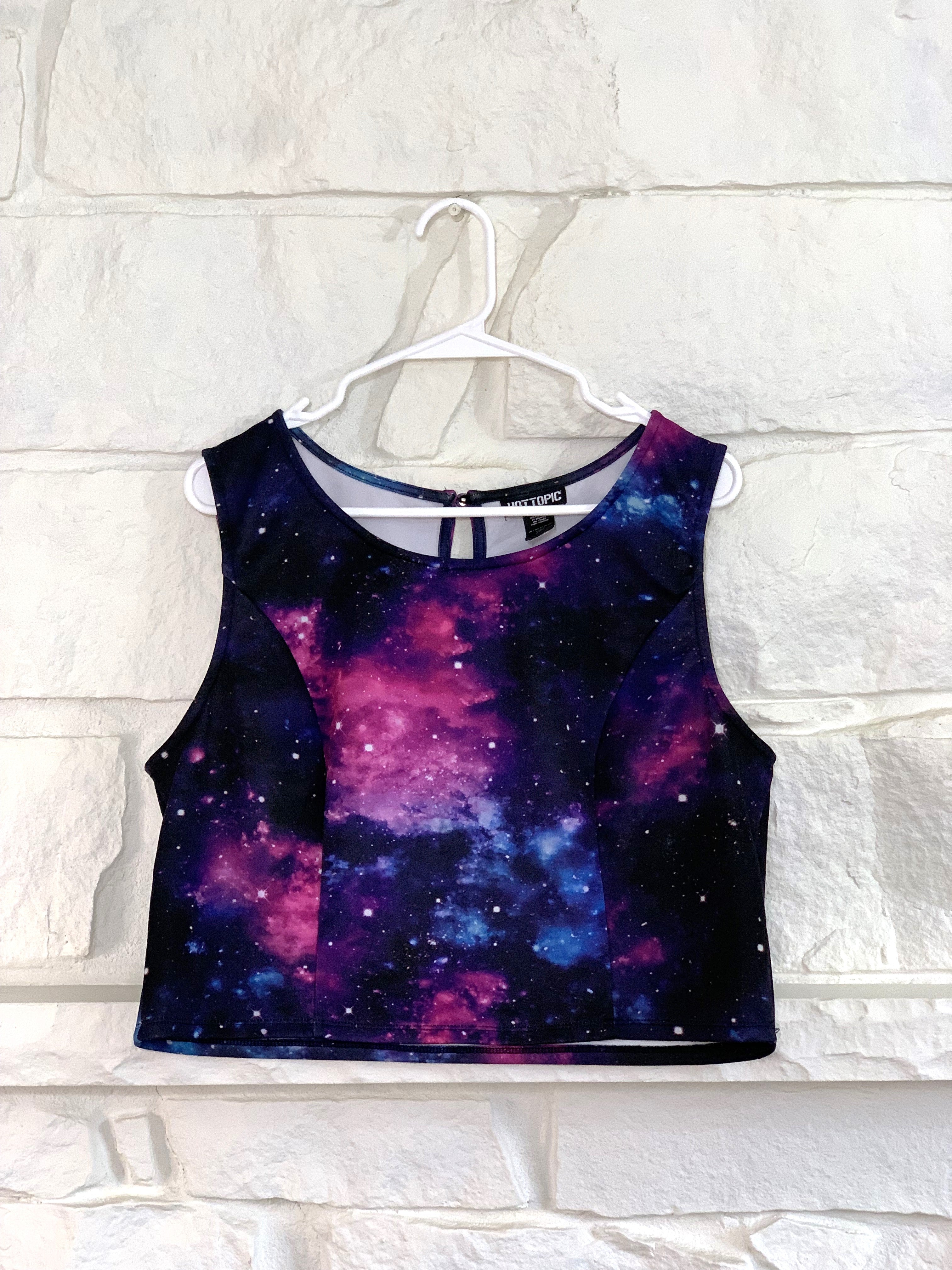 Space Crop Top